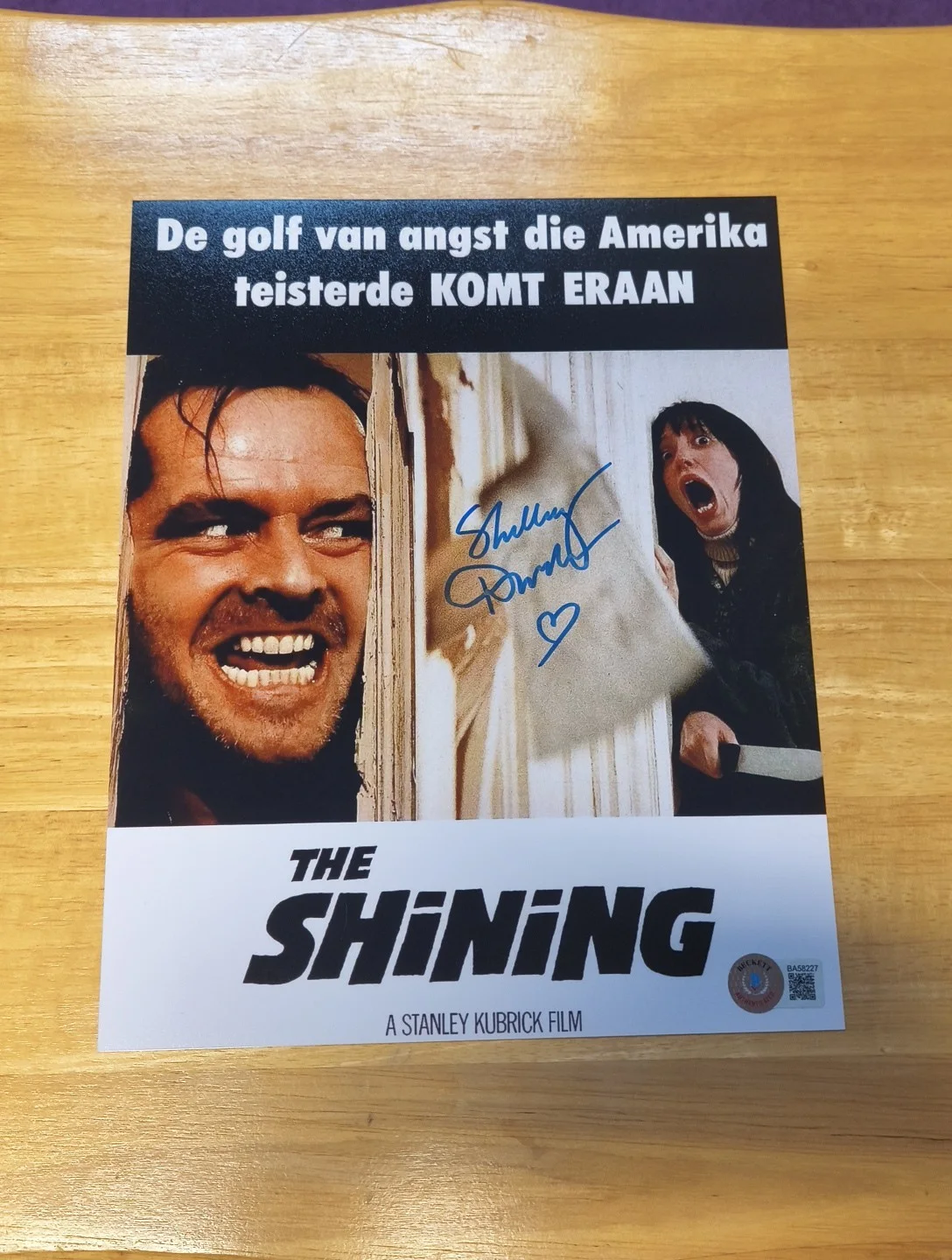 Shelley Duvall — Shelley Duvall Autographed/Signed 8x10 Photo Beckett BAS Wendy The Shining!