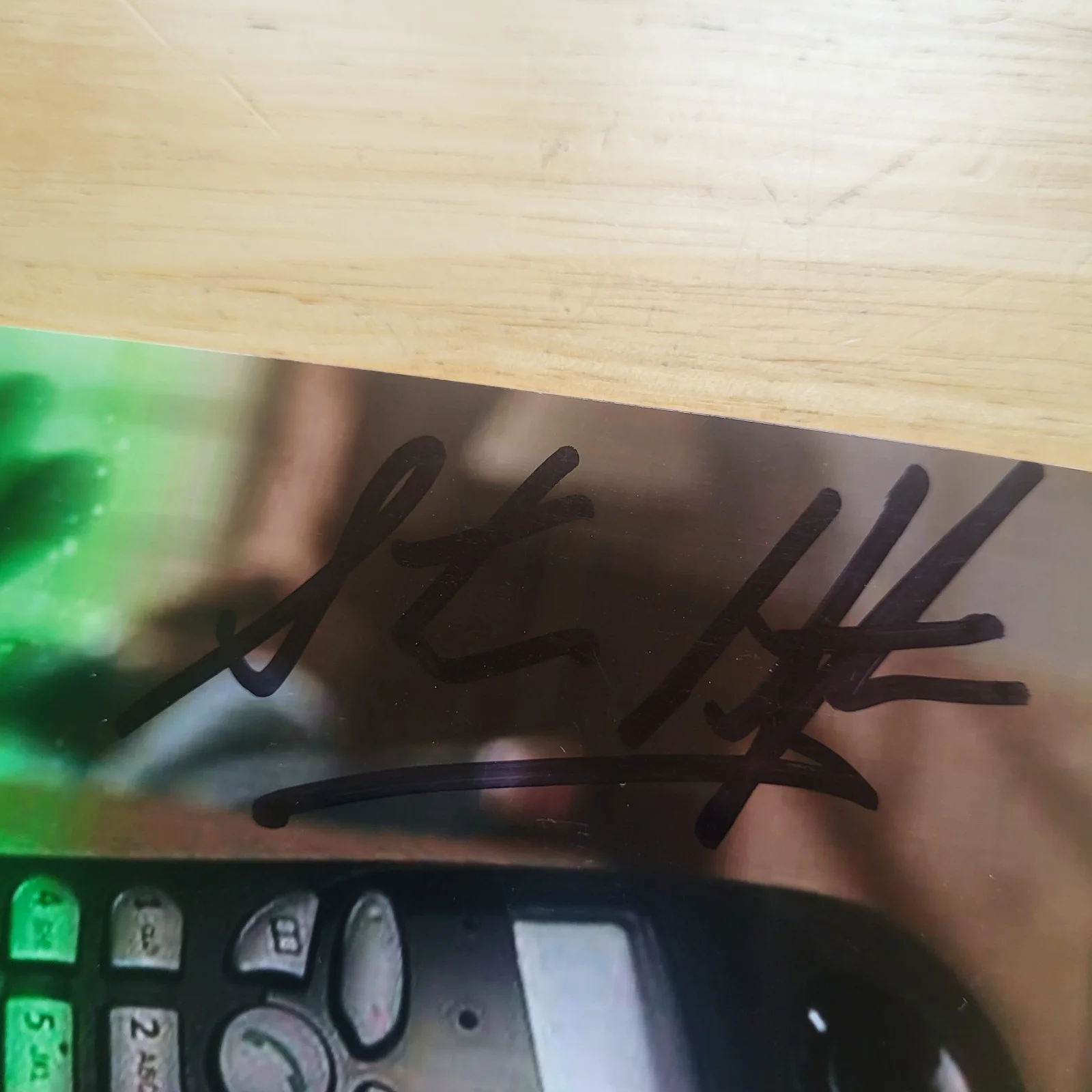Steve Hytner — Steve Hytner EuroTrip As The Green Fairy Hand Signed 4x6 Autograph, изображение 2