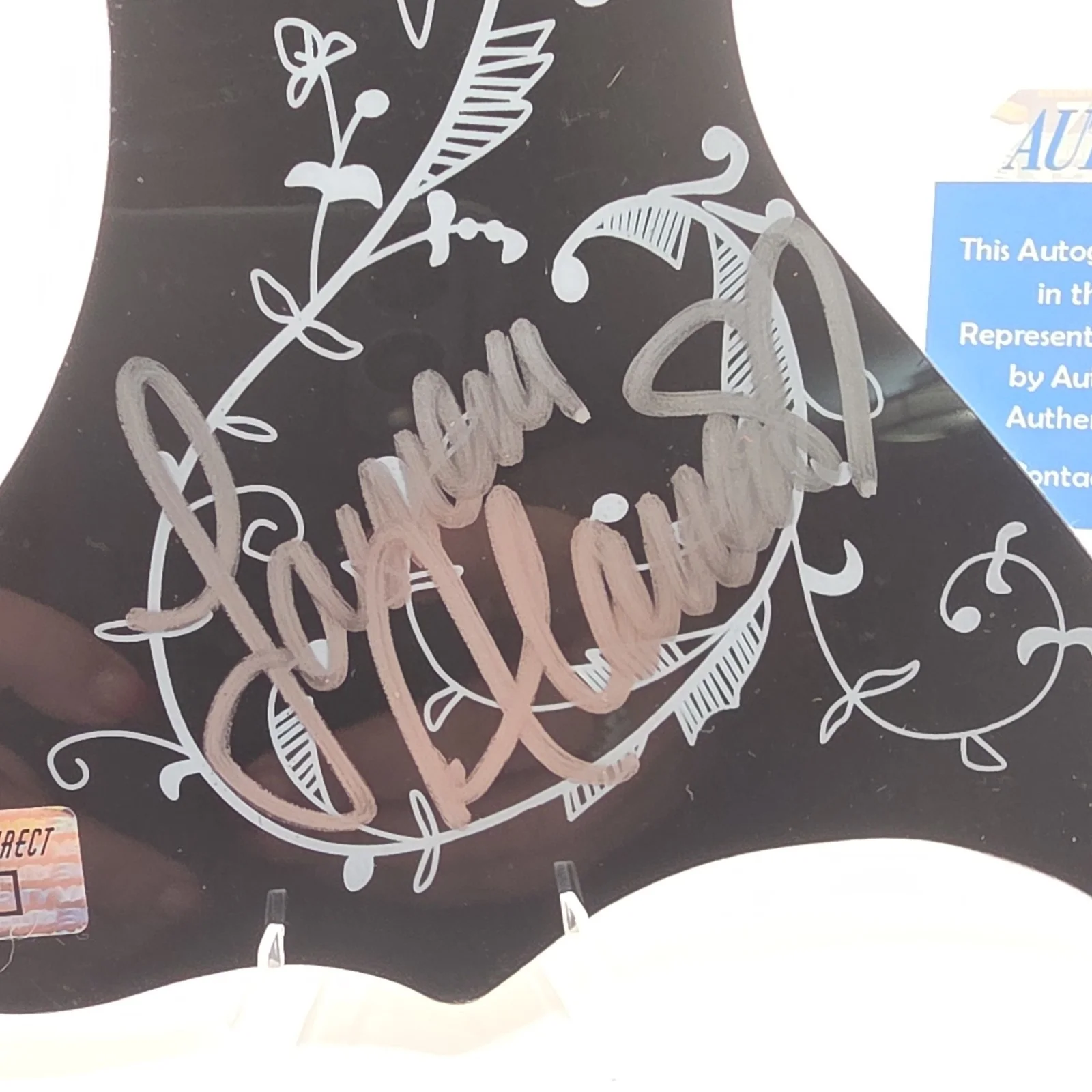 Lauren Alaina Autographed Pickguard Authentication Direct Music Signed, image 2