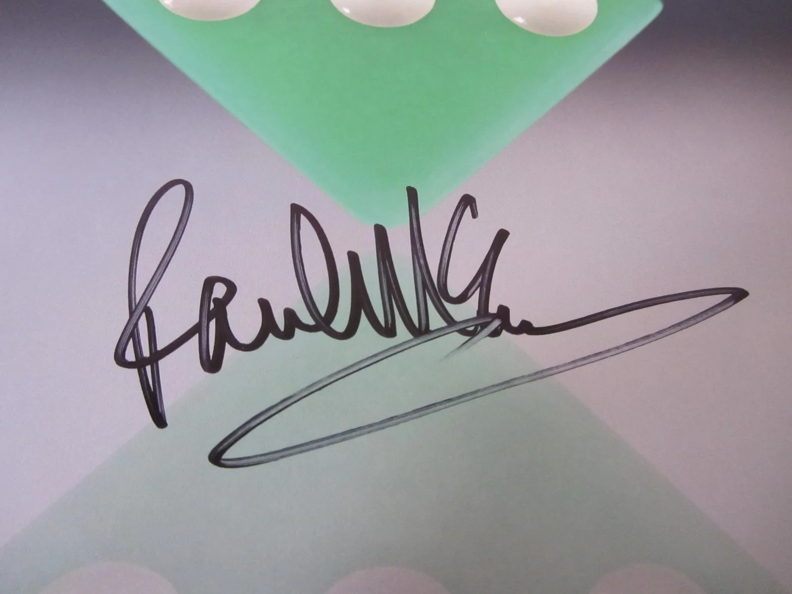 SIGNED Paul McCartney III 3 - LP Vinyl Green Limited Edition w COA Autographed, image 2