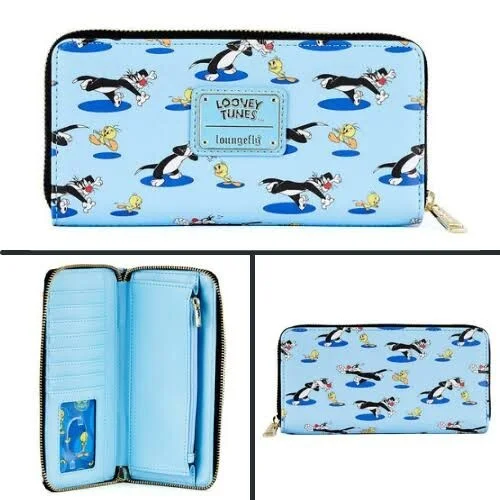 Loungefly Tweety Plush Backpack & Wallet Looney Toons Brand New With Tags, image 3
