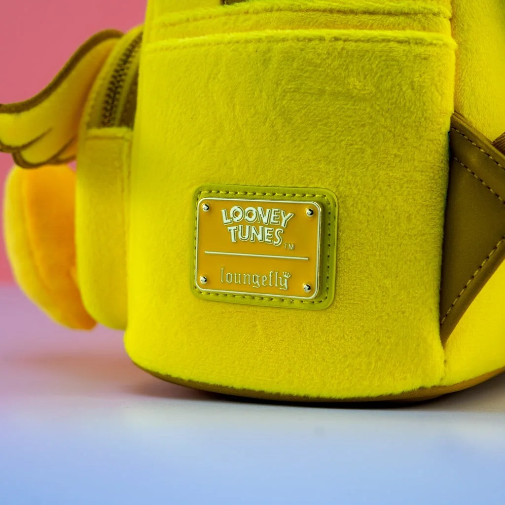 Loungefly Tweety Plush Backpack & Wallet Looney Toons Brand New With Tags, image 5
