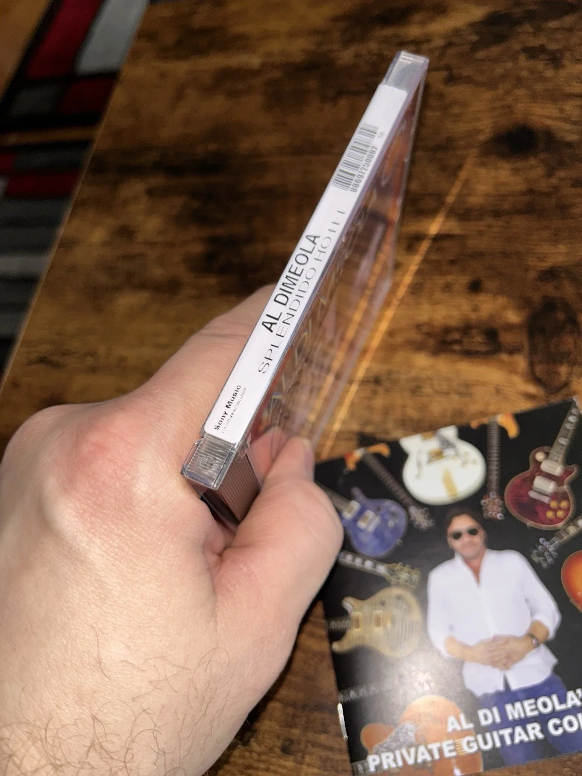 Al DI Meola -Splendido Hotel(Signed CD Case/unopened) Bonus Gtr Collection Book, изображение 3