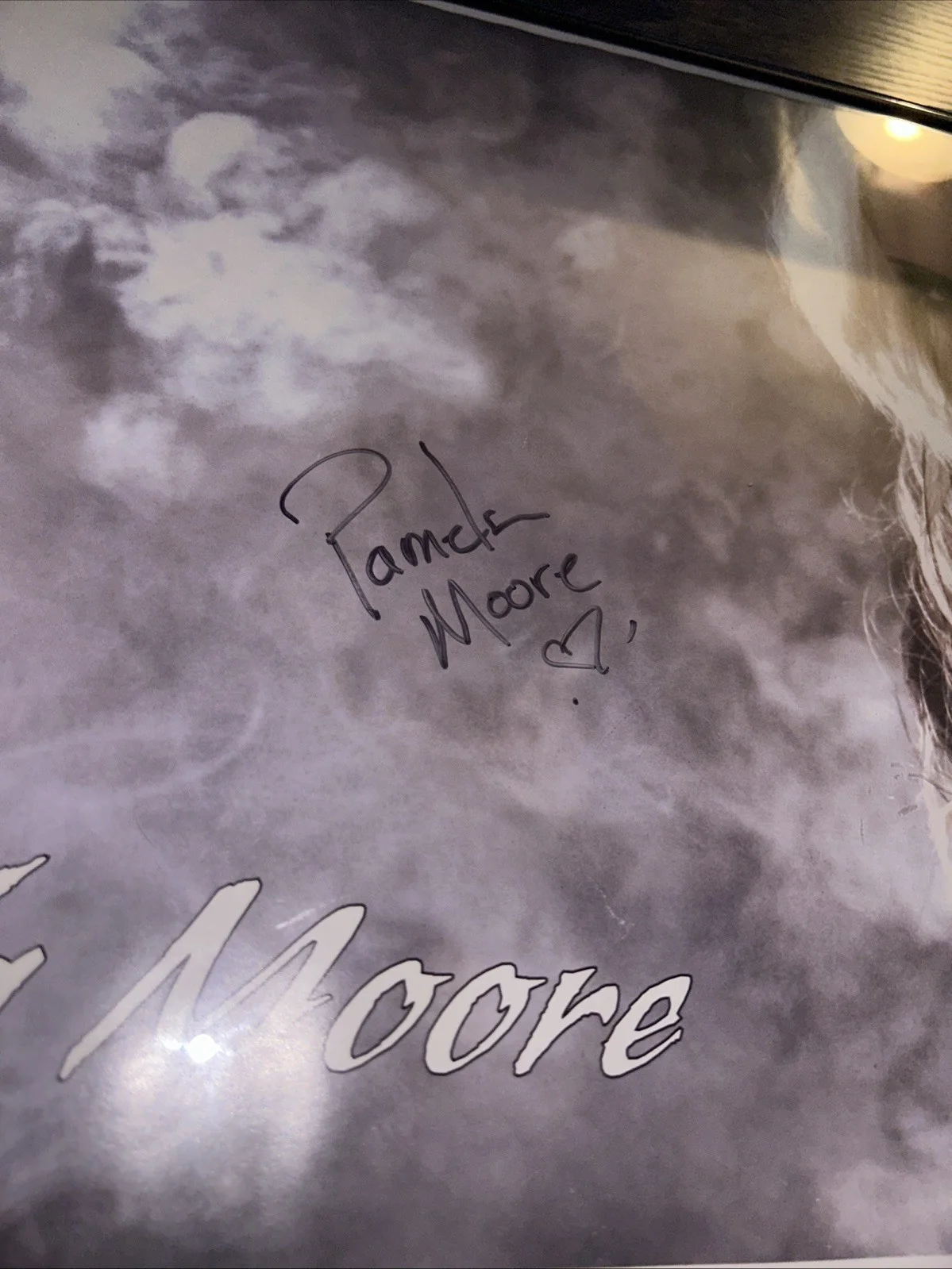 Pamela Moore “Sister Mary” Queensryche autographed 11x17 Framed Poster, image 2