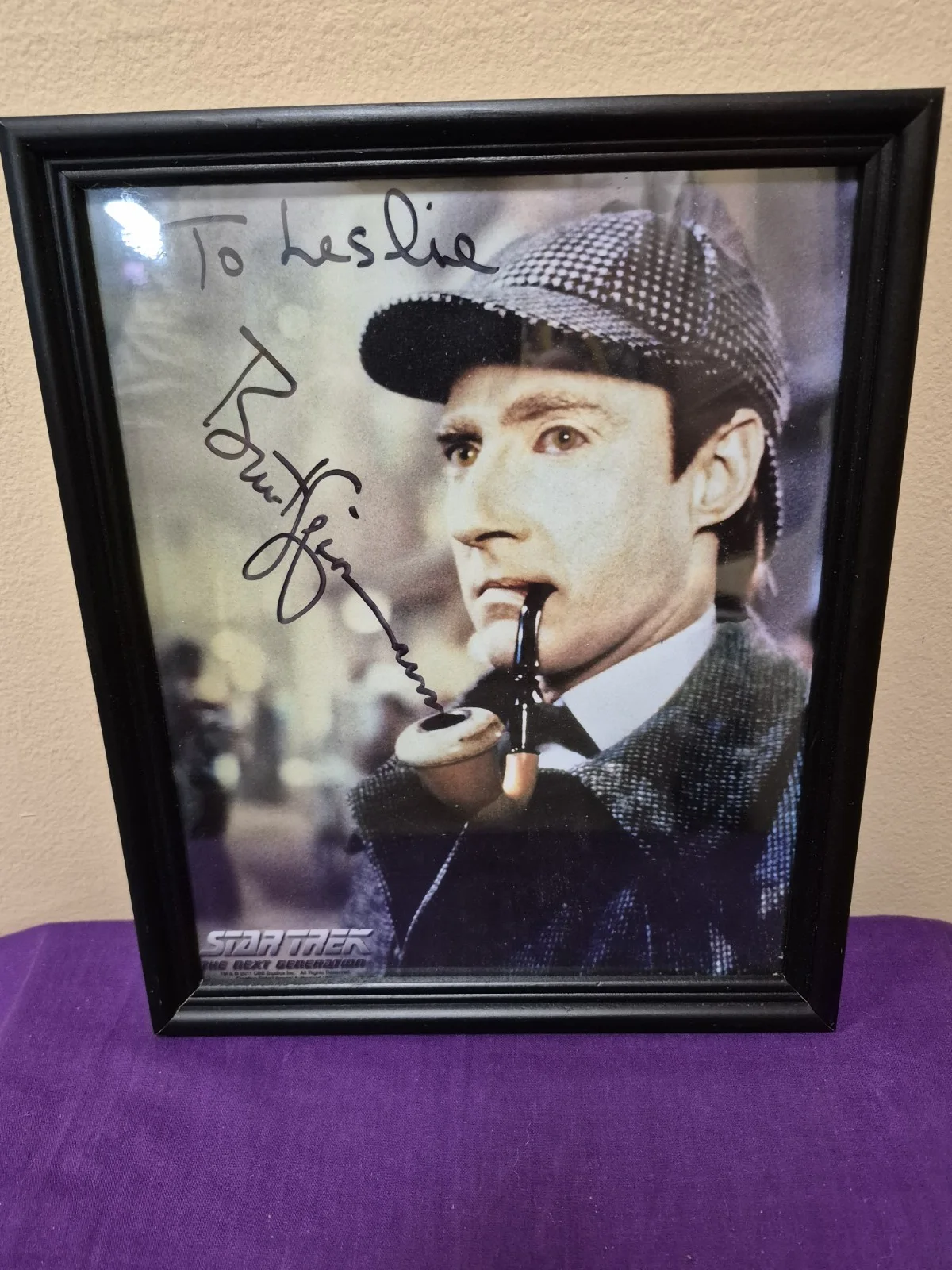 Brent Spiner — Brent Spiner Autographed 8X10 Photo Star Trek Sherlock Holmes
