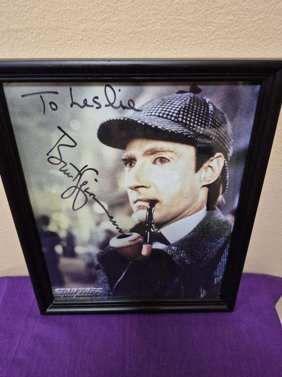 Brent Spiner — Brent Spiner Autographed 8X10 Photo Star Trek Sherlock Holmes, изображение 5