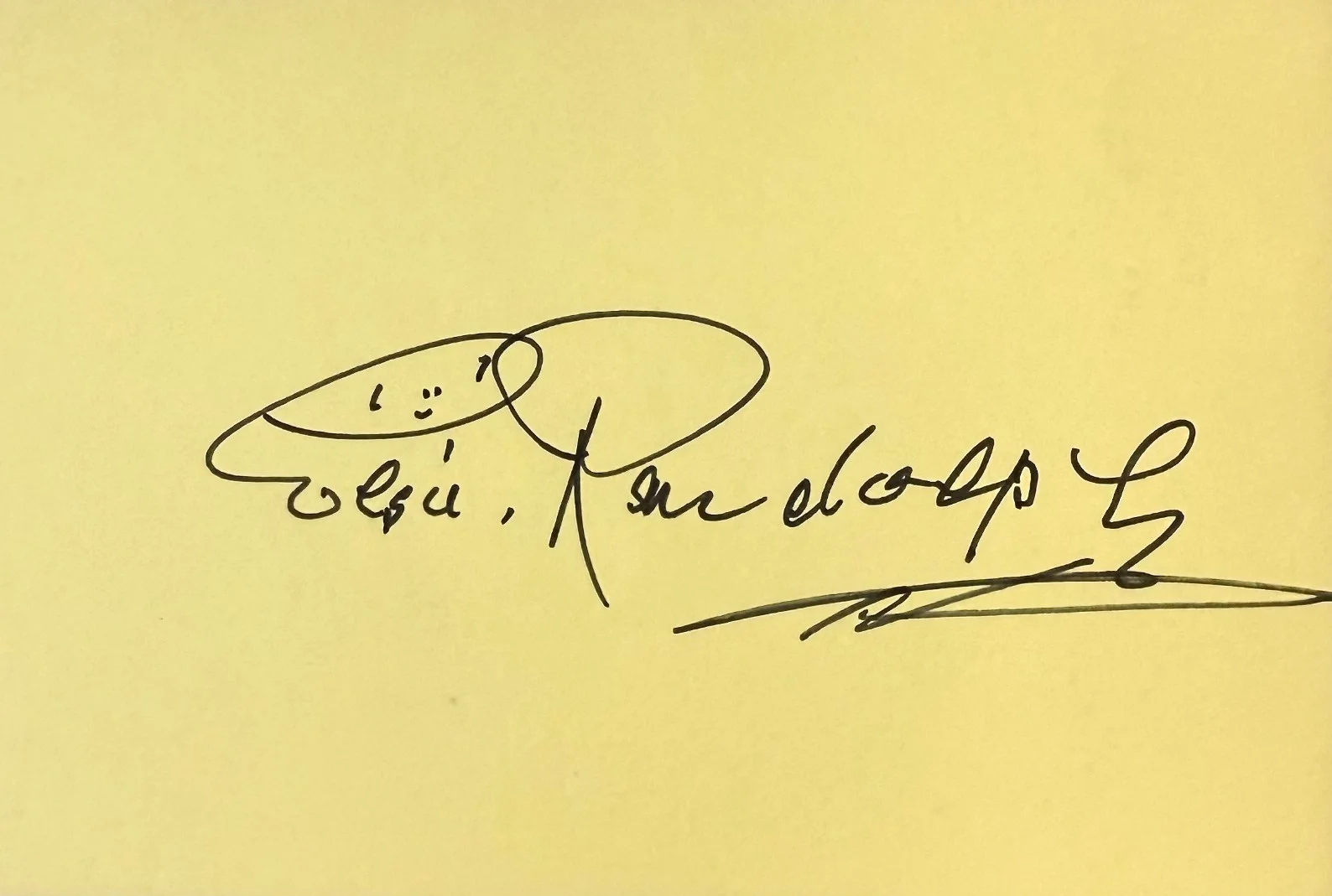 Elsie Randolph — ELSIE RANDOLPH Signed Autographed 4"x 6" INDEX CARD Quatermass Conclusion FRENZY, изображение 3