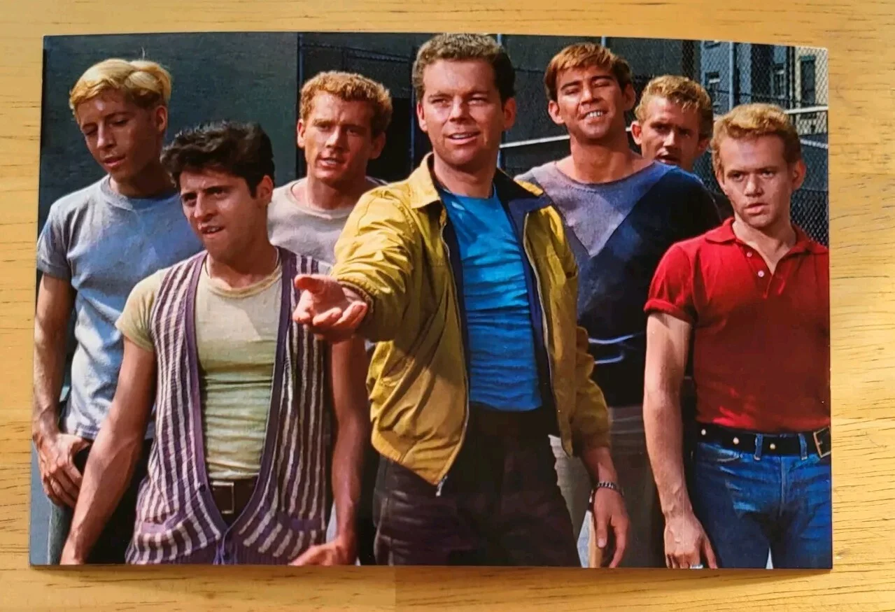 David Tiger Bean — David Tiger Bean West Side Story Signed 4x6 Photo, image 2
