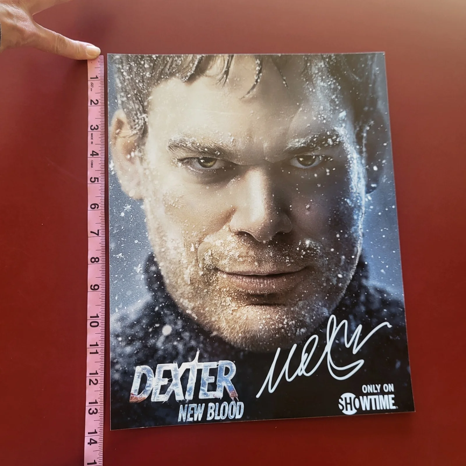 Michael C Hall — Michael C Hall Dexter New Blood 11x14 Autograph Signed Photo, изображение 4