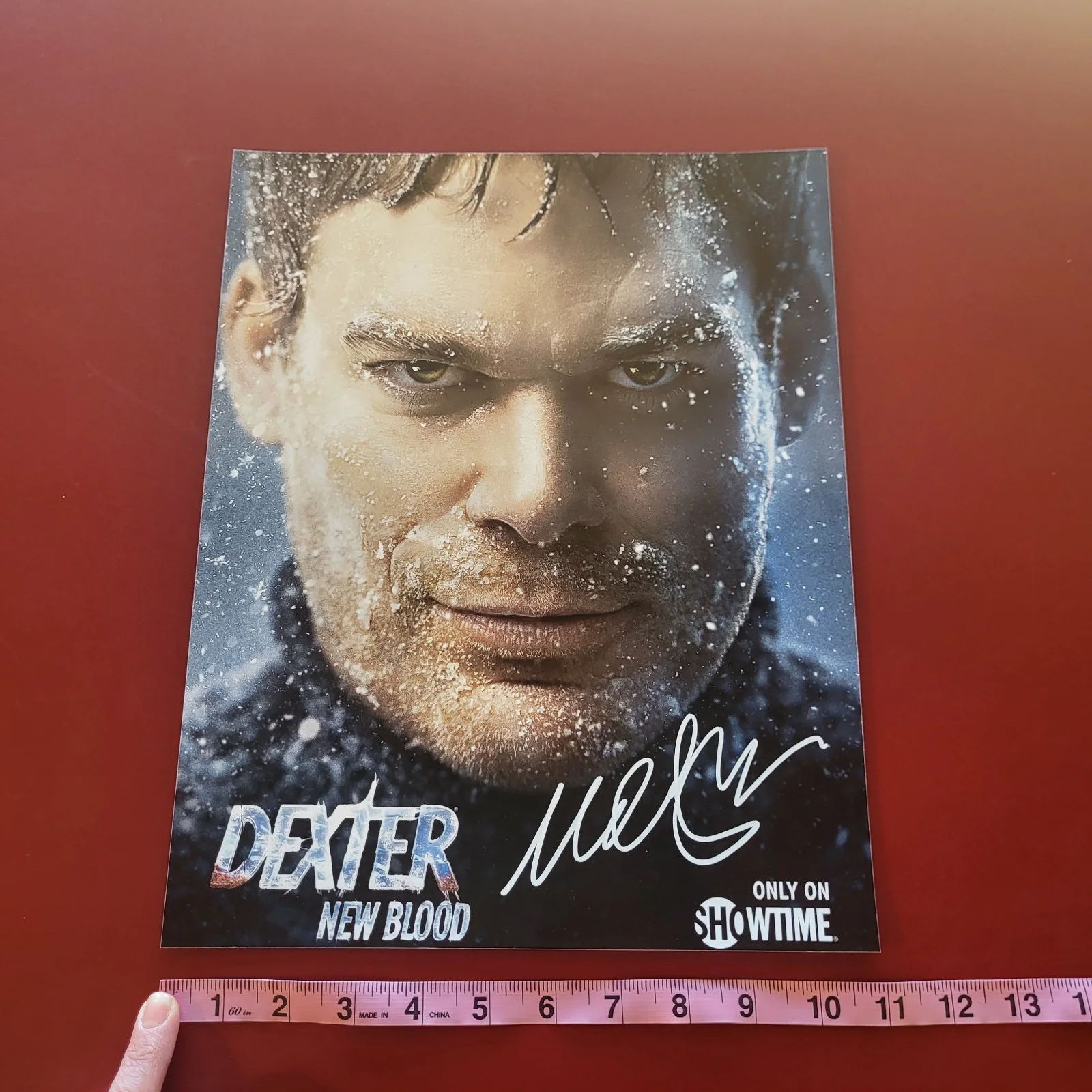 Michael C Hall — Michael C Hall Dexter New Blood 11x14 Autograph Signed Photo, изображение 5