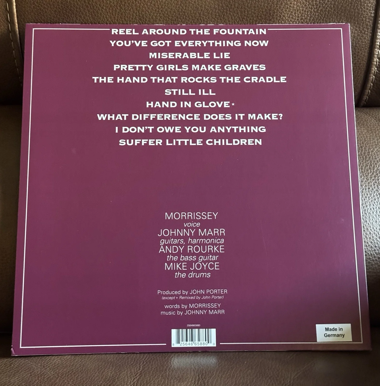 Johnny Marr In Person IP Signed Vinyl LP The Smiths Exact Proof, изображение 2