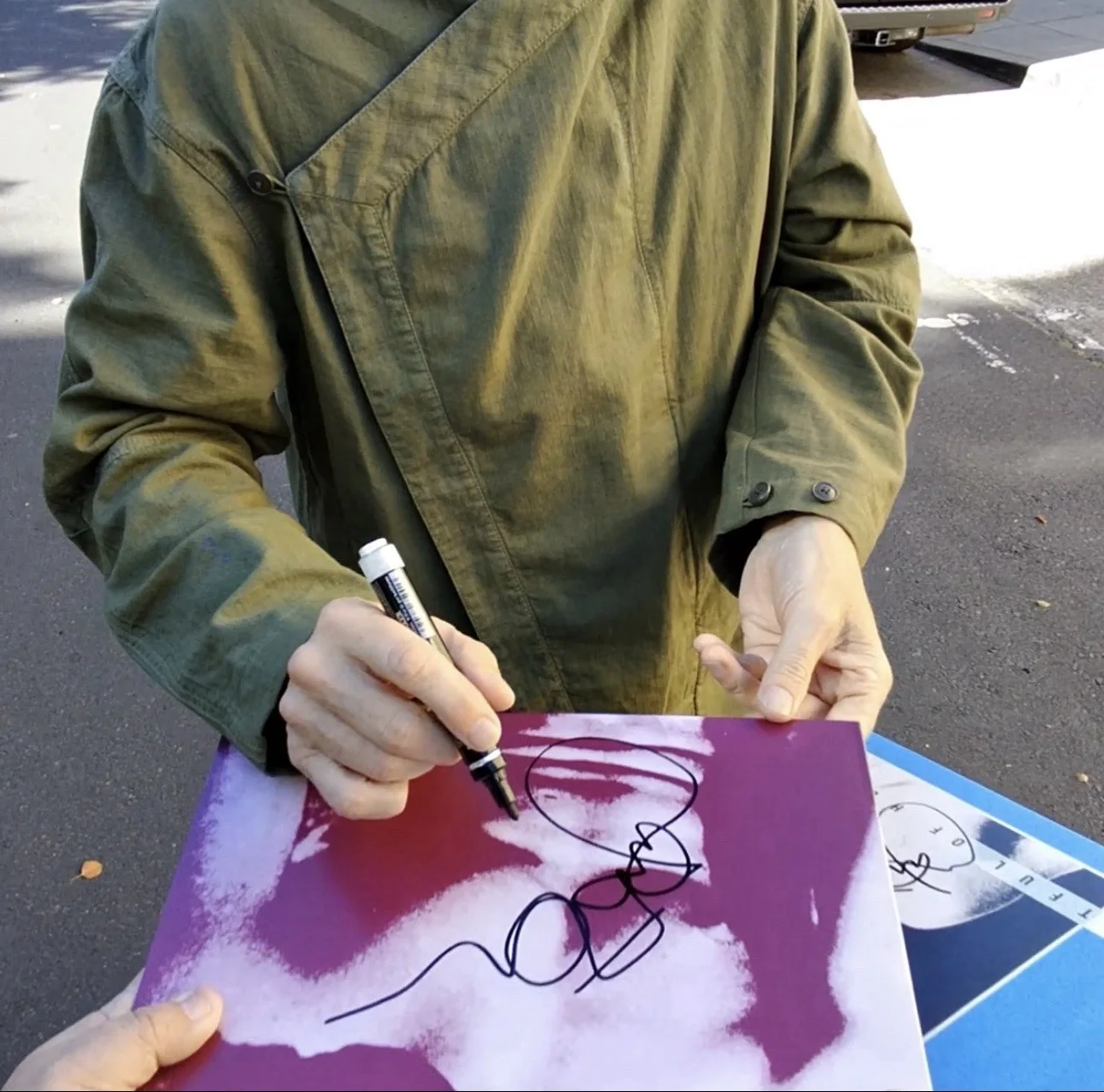 Johnny Marr In Person IP Signed Vinyl LP The Smiths Exact Proof, изображение 3