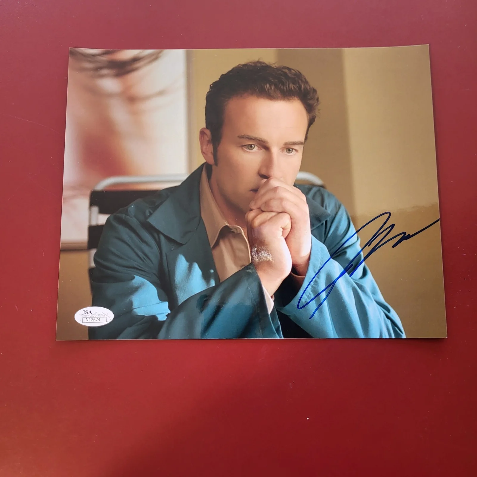 Julian Mcmahon — Julian Mcmahon Nip Tuck Hand Signed 8x10 Autograph Photo JSA, изображение 3