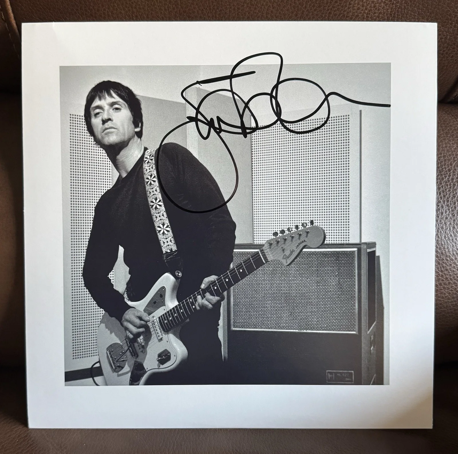 Johnny Marr In Person Signed Vinyl & Insert The Messenger Exact Proof The Smiths, изображение 3