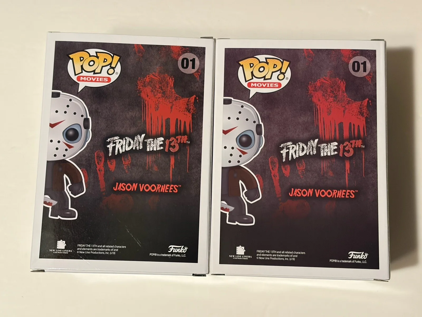 Ari Lehman — Set of 2 Jason Voorhees Signed Funko POPs Ari Lehman & Warrington Gillette, image 2