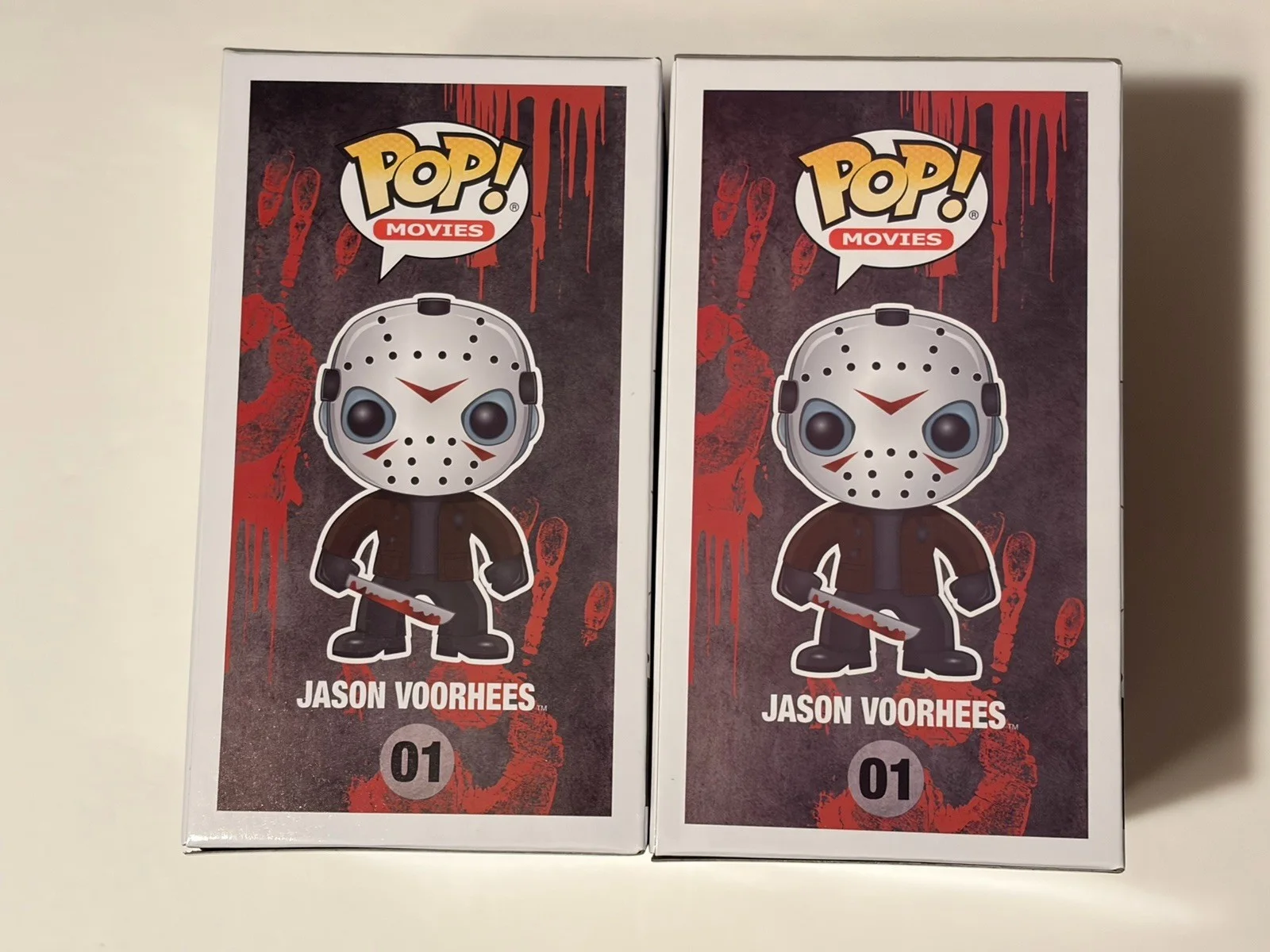 Ari Lehman — Set of 2 Jason Voorhees Signed Funko POPs Ari Lehman & Warrington Gillette, image 3