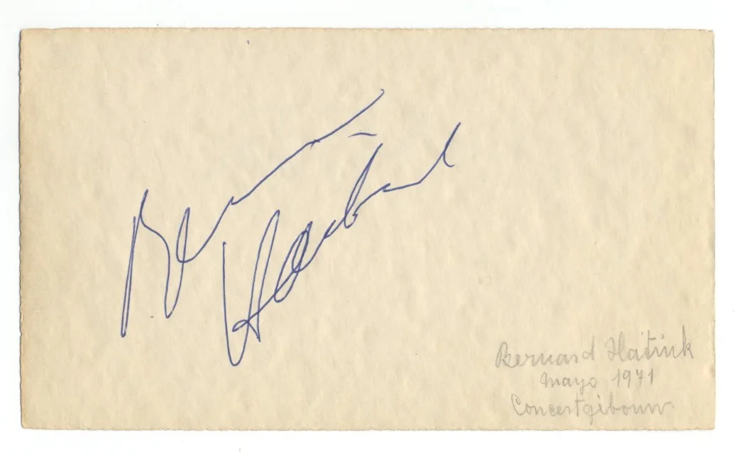 ALFRED CORTOT - Orig Autograph 1952 - Renowned French Classical Pianist, image 3