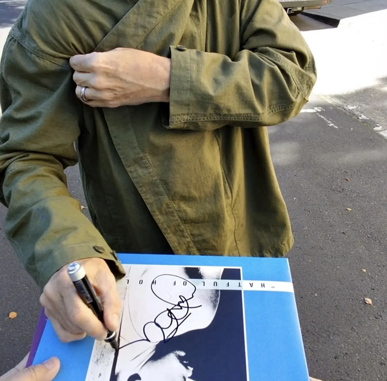 Johnny Marr In Person Signed Vinyl LP Hateful Of Hollow Exact Proof The Smiths, изображение 3