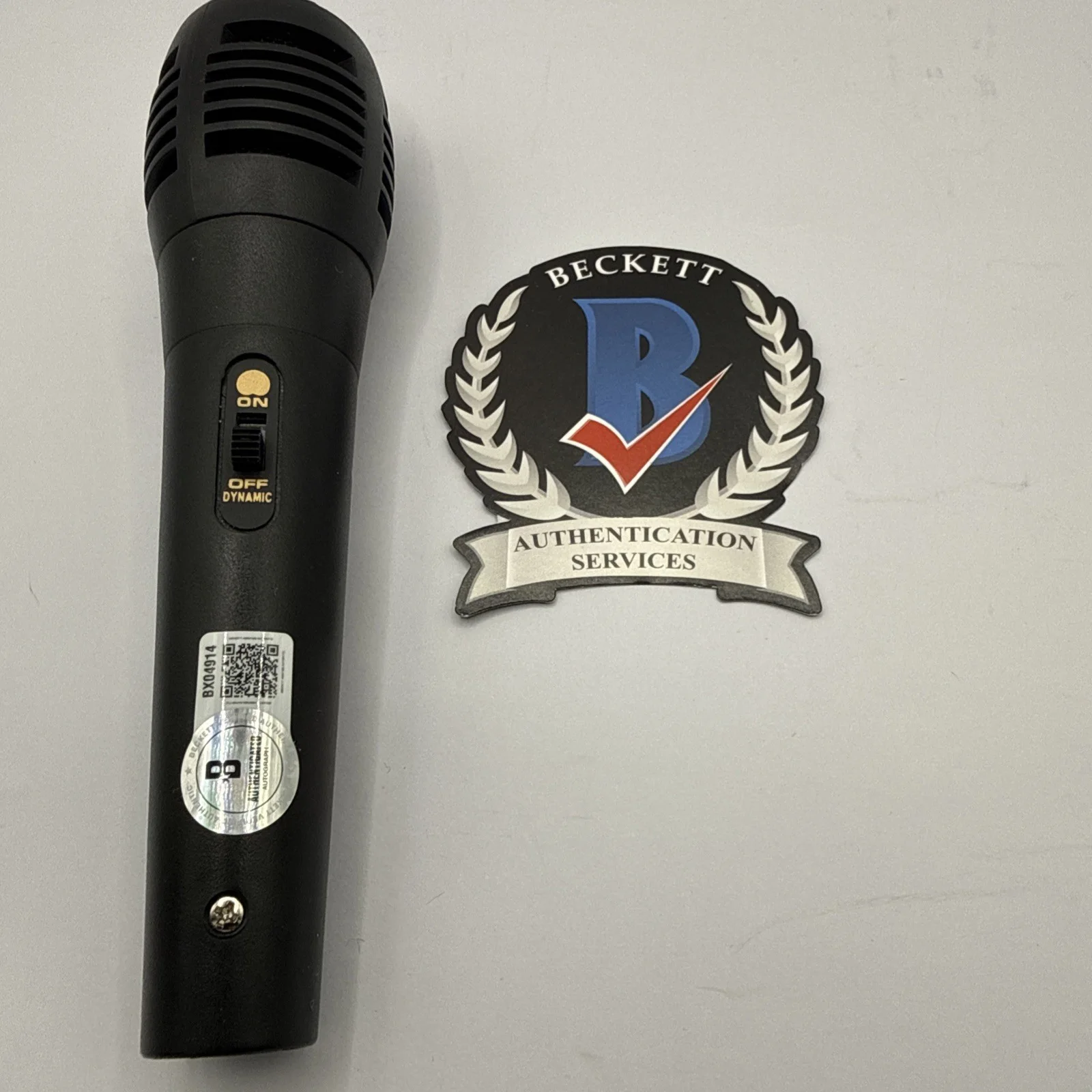 JON BATISTE HAND SIGNED/AUTOGRAPH MICROPHONE COA-Beckett, image 5
