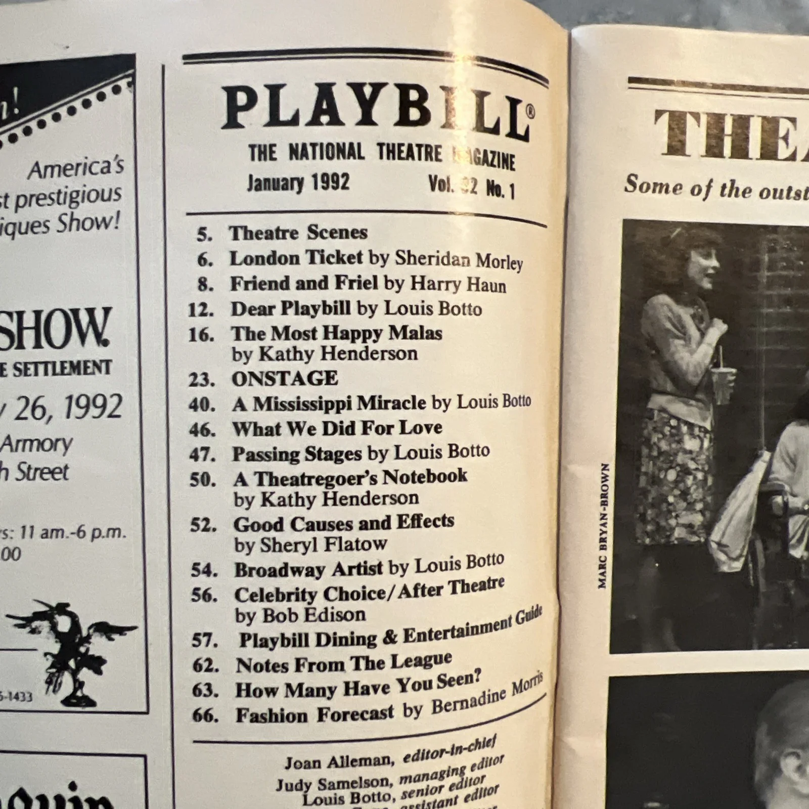 PENN & TELLER SIGNED ROT IN HELL PLAYBILL THEATER PROGRAM in person autograph 92, image 4