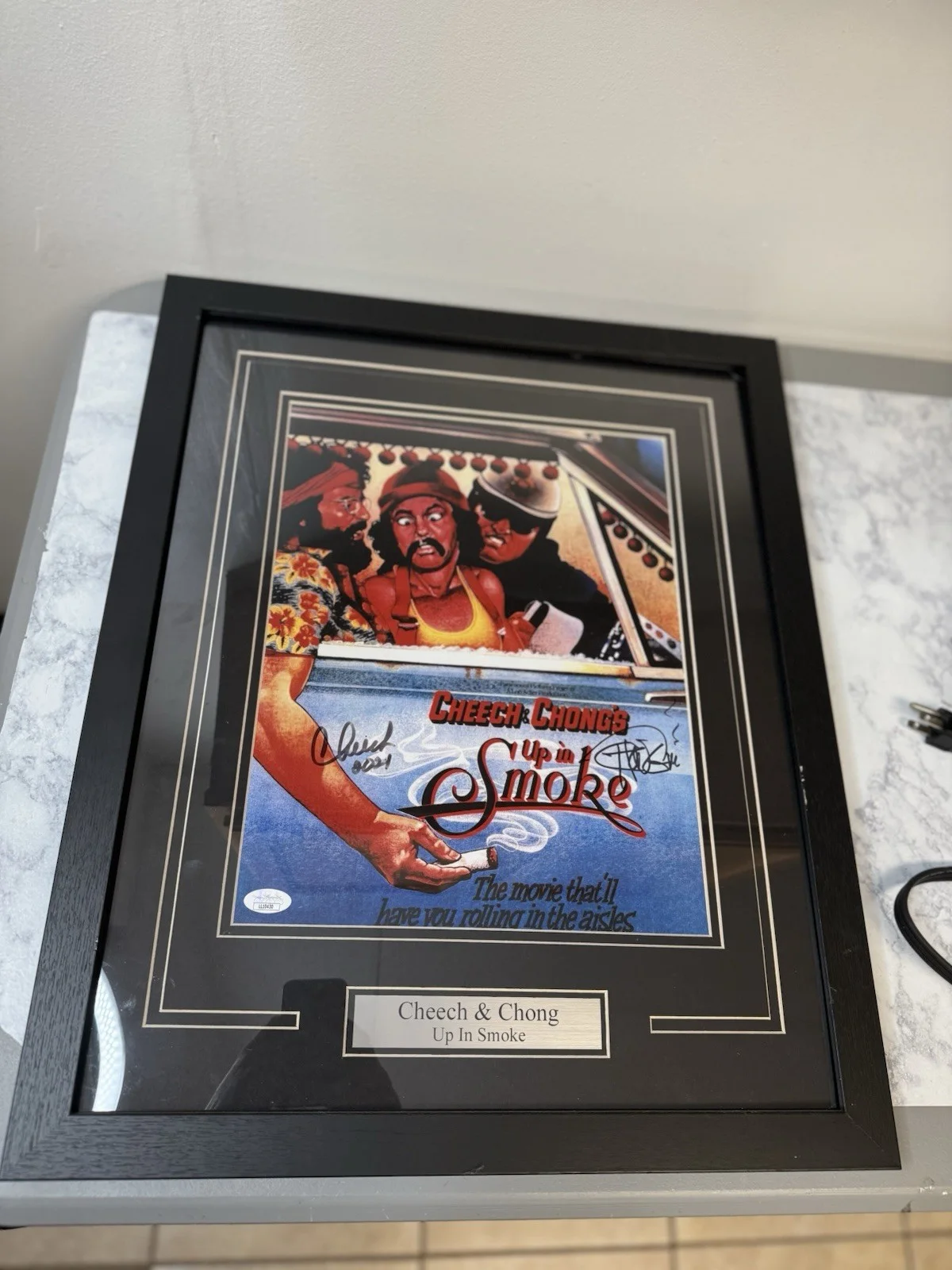 Cheech & Chong — Cheech & Chong Still Smokin Signed Photo JSA Certified Autograph