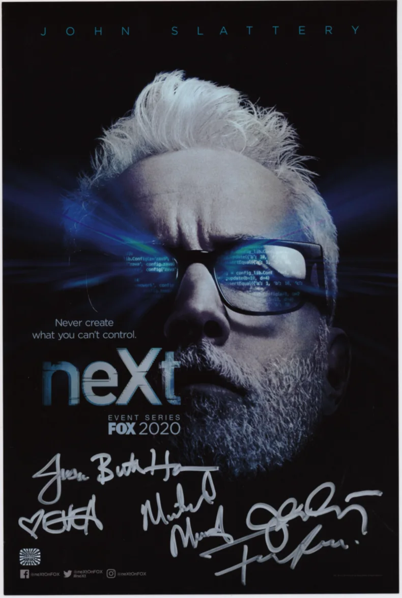 John Slattery — neXt John Slattery Cast Autographed Signed Poster Photo AMCo COA 8626