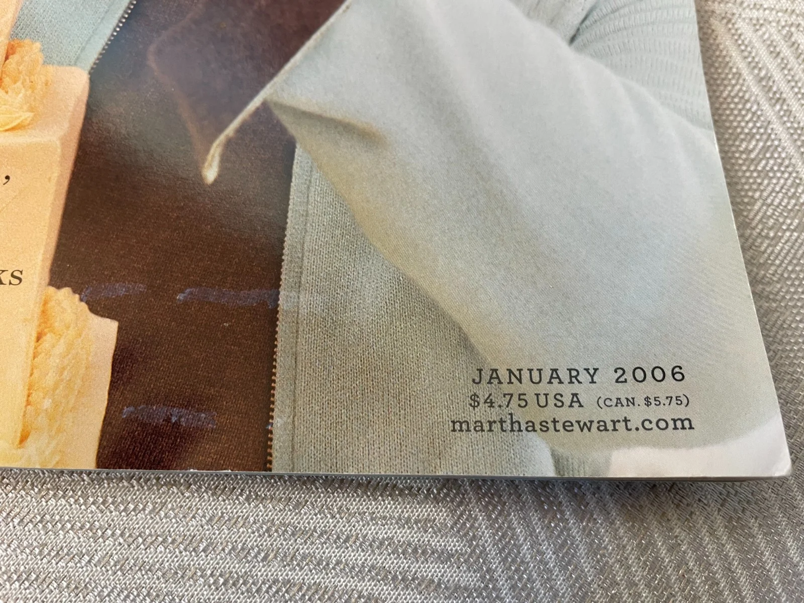 Martha Stewart — Vtg Martha Stewart Living Magazine January 2006 - 15th Anniversary Celebration, изображение 4