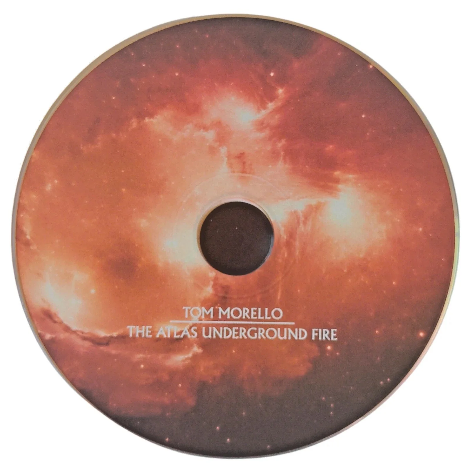 Tom Morello — Tom Morello Signed The Atlas Underground Fire CD Cover Framed Beckett BAS COA, image 5