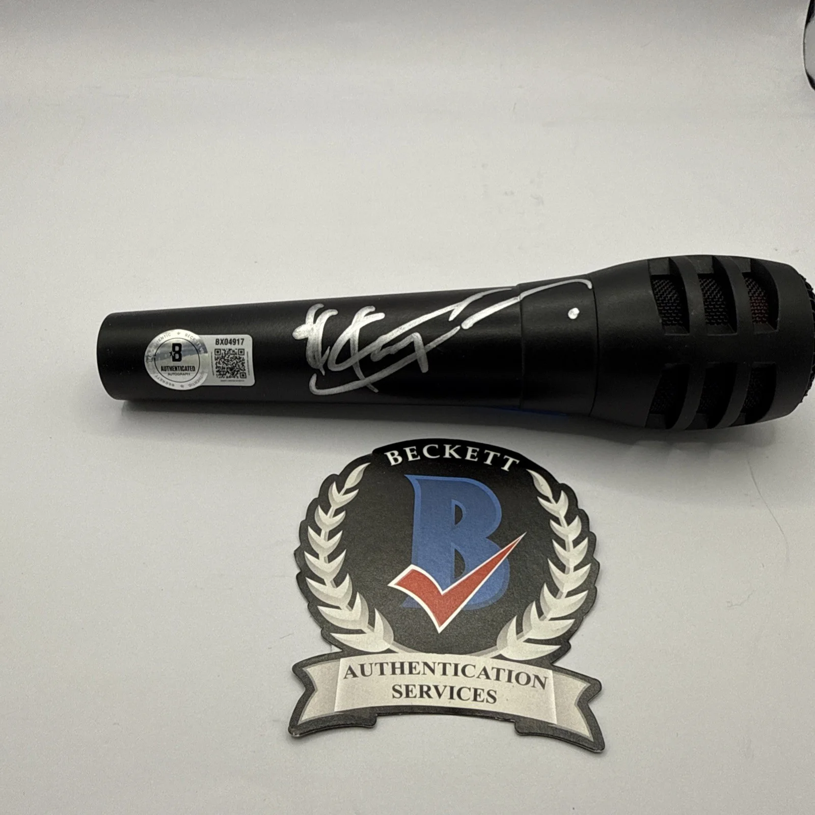 EL FANTASMA HAND SIGNED/AUTOGRAPH MICROPHONE COA-Beckett, image 4