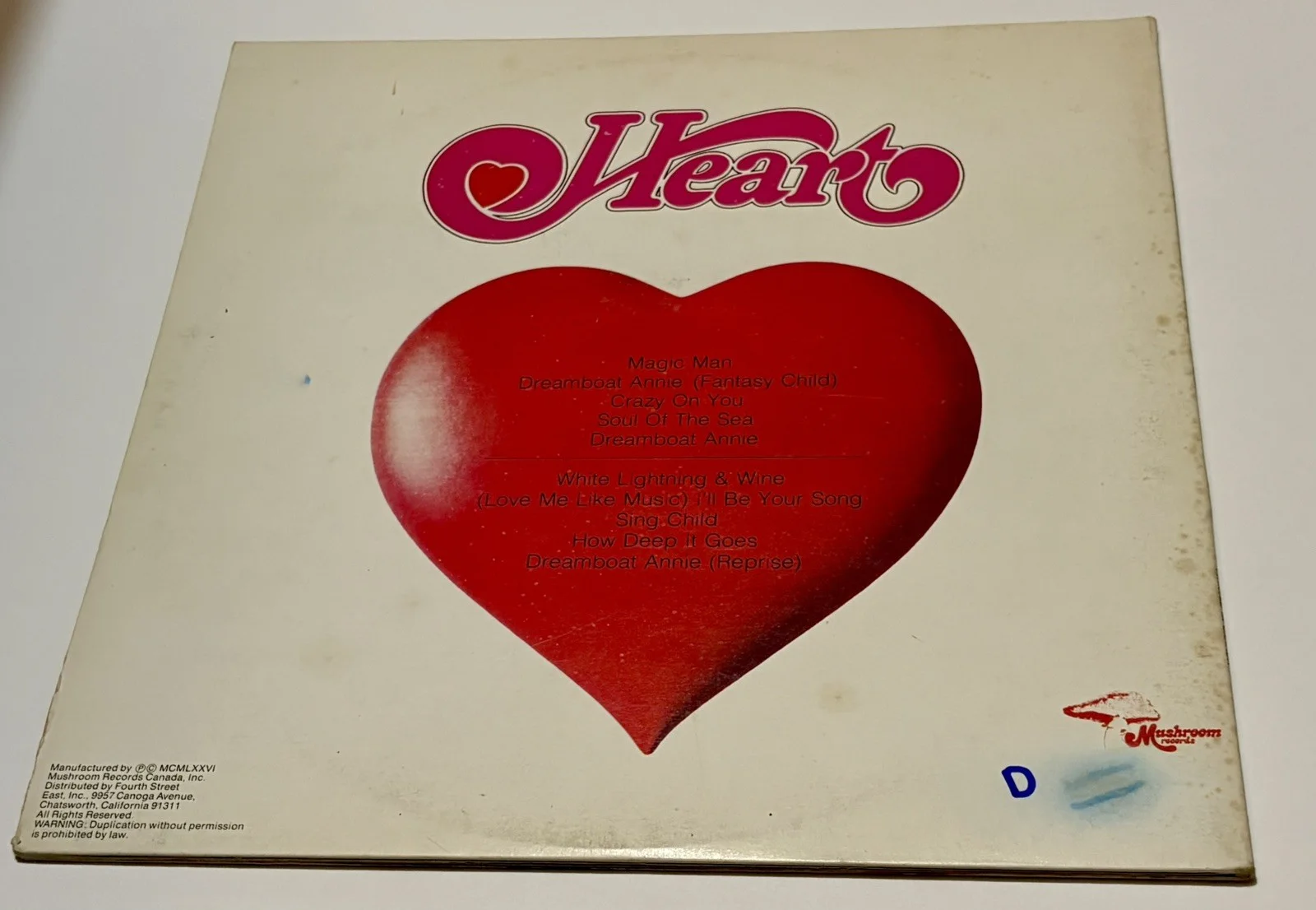 Heart Signed Vinyl❤️dream Boat Anne❤️Ann,Nancy,derosier, Fossen❤️, изображение 3