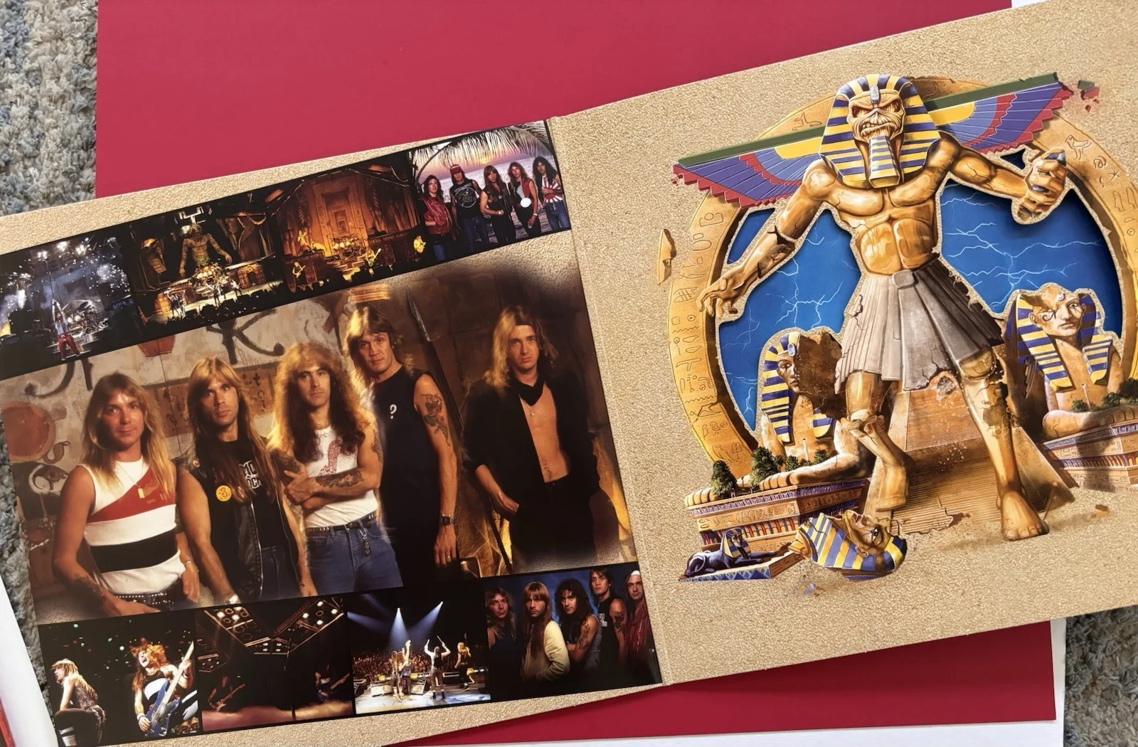 BRUCE DICKINSON & NICKO Signed IRON MAIDEN Vinyl Album PSA DNA COA w Inscription, image 5