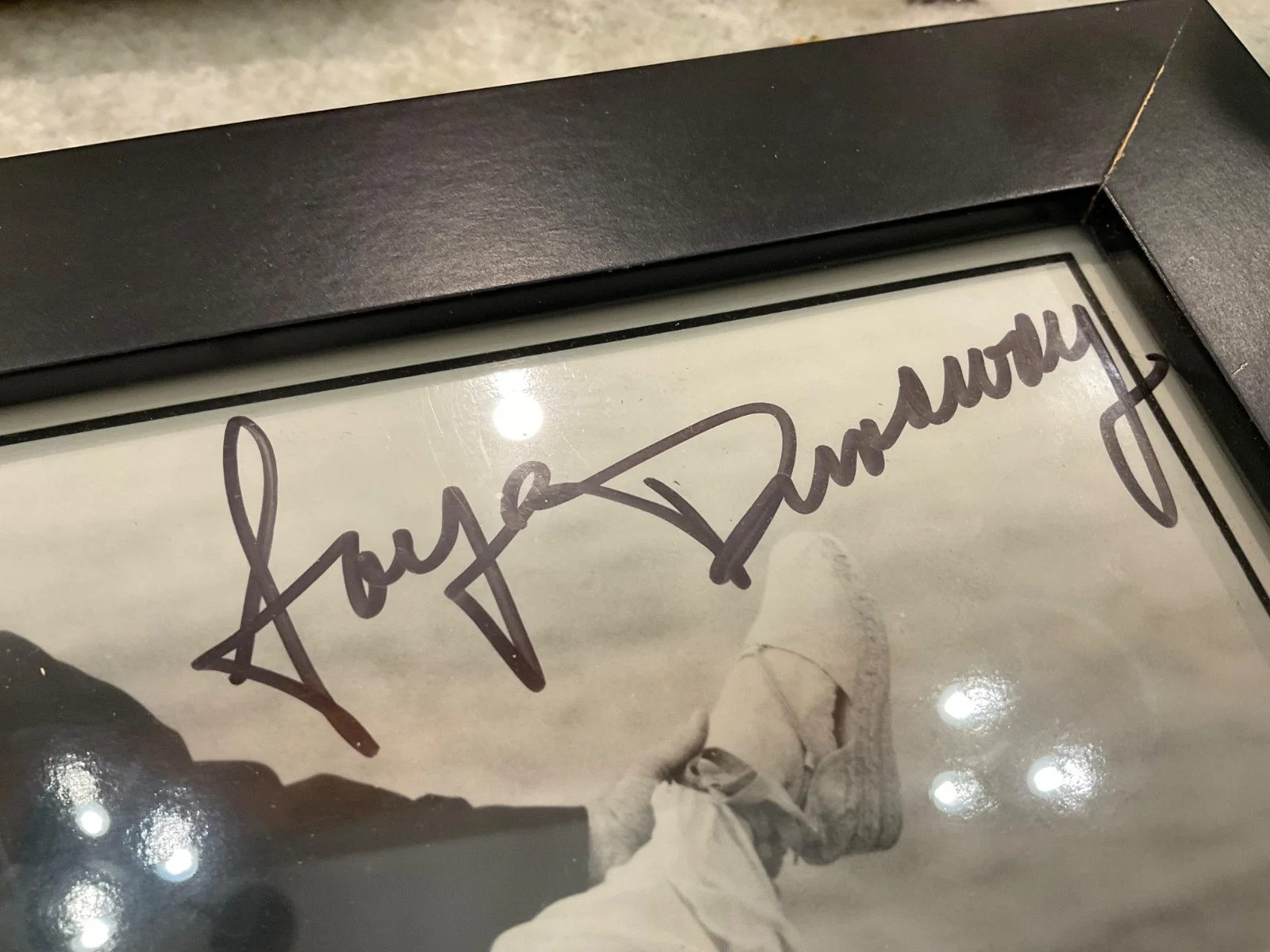 Marlon Brando — MARLON BRANDO FAYE DUNAWAY AUTOGRAPHED DON JUAN DeMARCO MOVI E STILL 8x10 framed, изображение 2