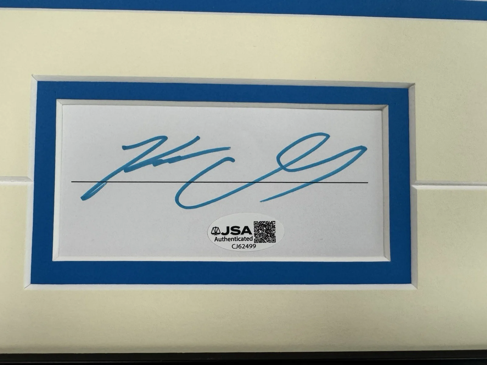 Kenny Chesney Signed Cut Jsa Auto Custom Framed Country Musician, image 2