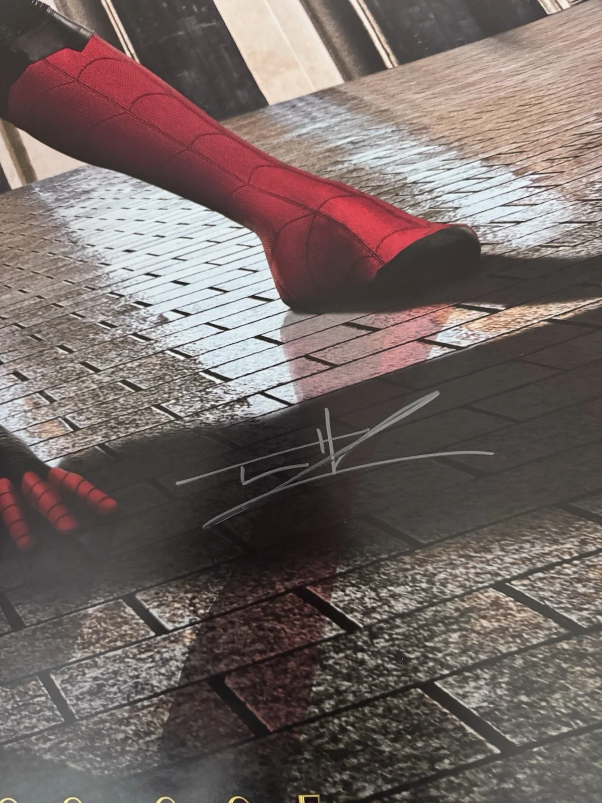 Tom Holland — Tom Holland Signed Autographed Spider-Man Homecoming Full 27x40 Poster PSA/DNA, image 2
