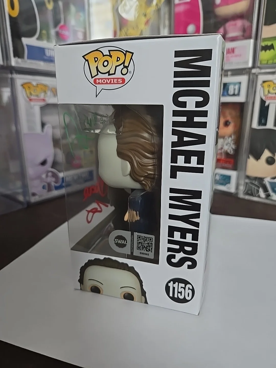 Duane Whitaker, Daniel Roebuck — Funko Pop Michael Myers Halloween 1156 Duane Whitaker & Daniel Roebuck Autograph, изображение 2