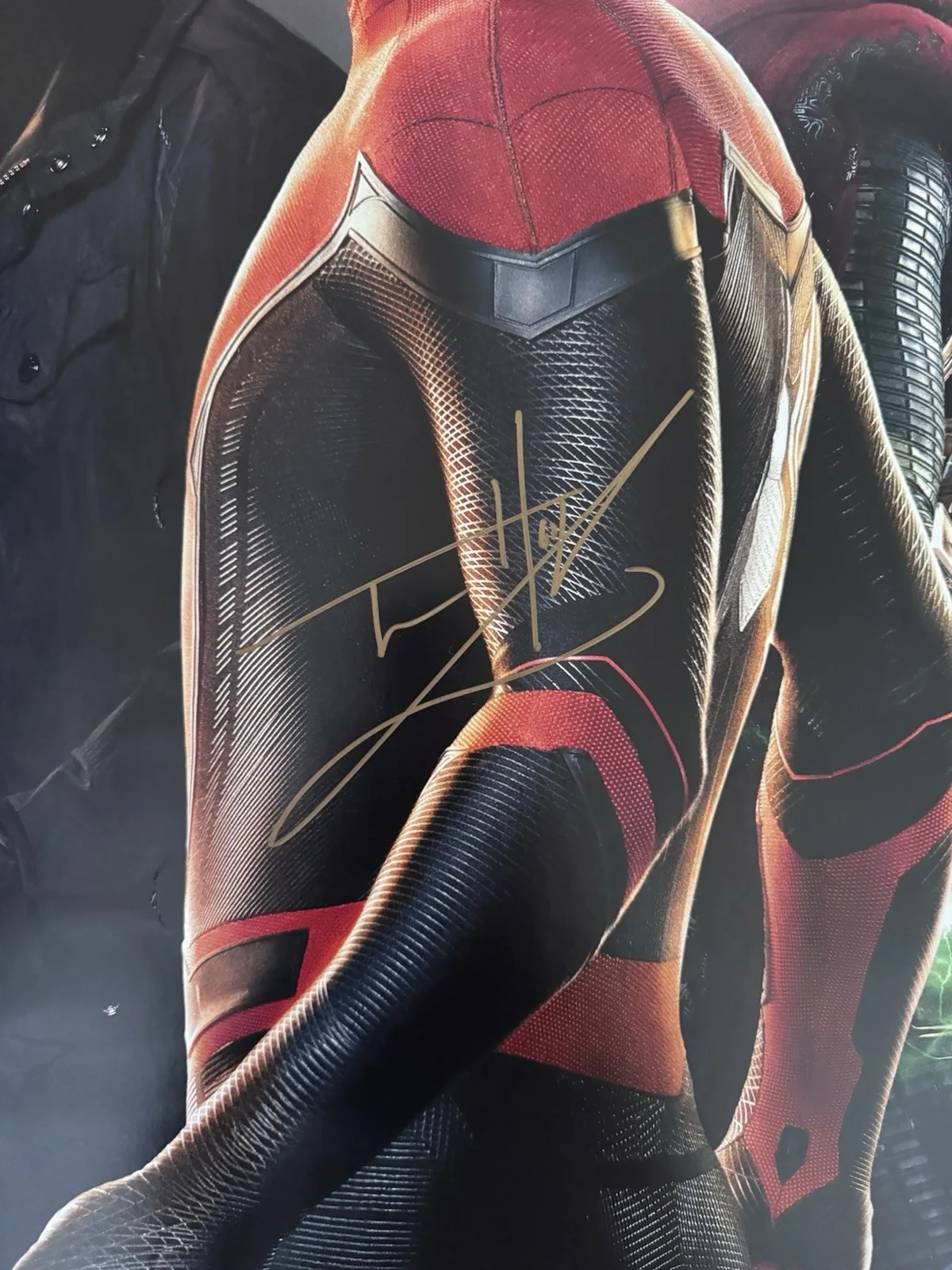 Tom Holland — Tom Holland Signed Autographed Spider-Man Homecoming Full 27x40 Poster PSA/DNA, image 2
