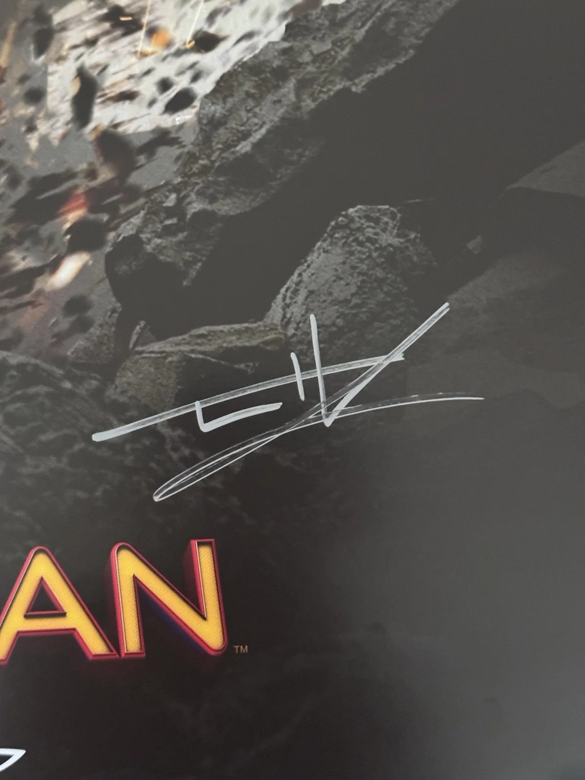 Tom Holland — Tom Holland Signed Autographed Spider-Man Homecoming Full 27x40 Poster PSA/DNA, image 2