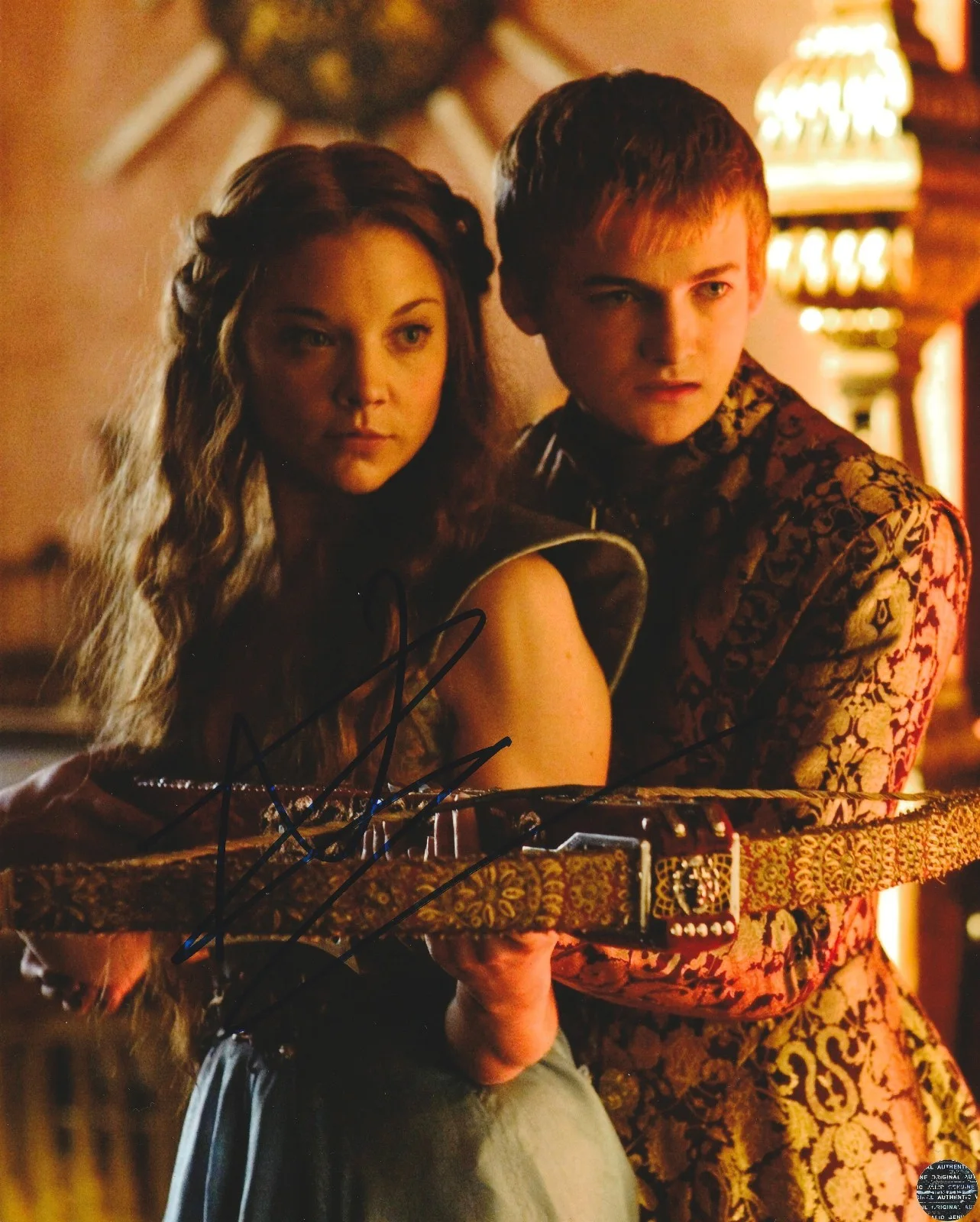 Natalie Dormer — Natalie Dormer Autographed Game of Thrones 8x10 Photo with COA/Matching Hologram