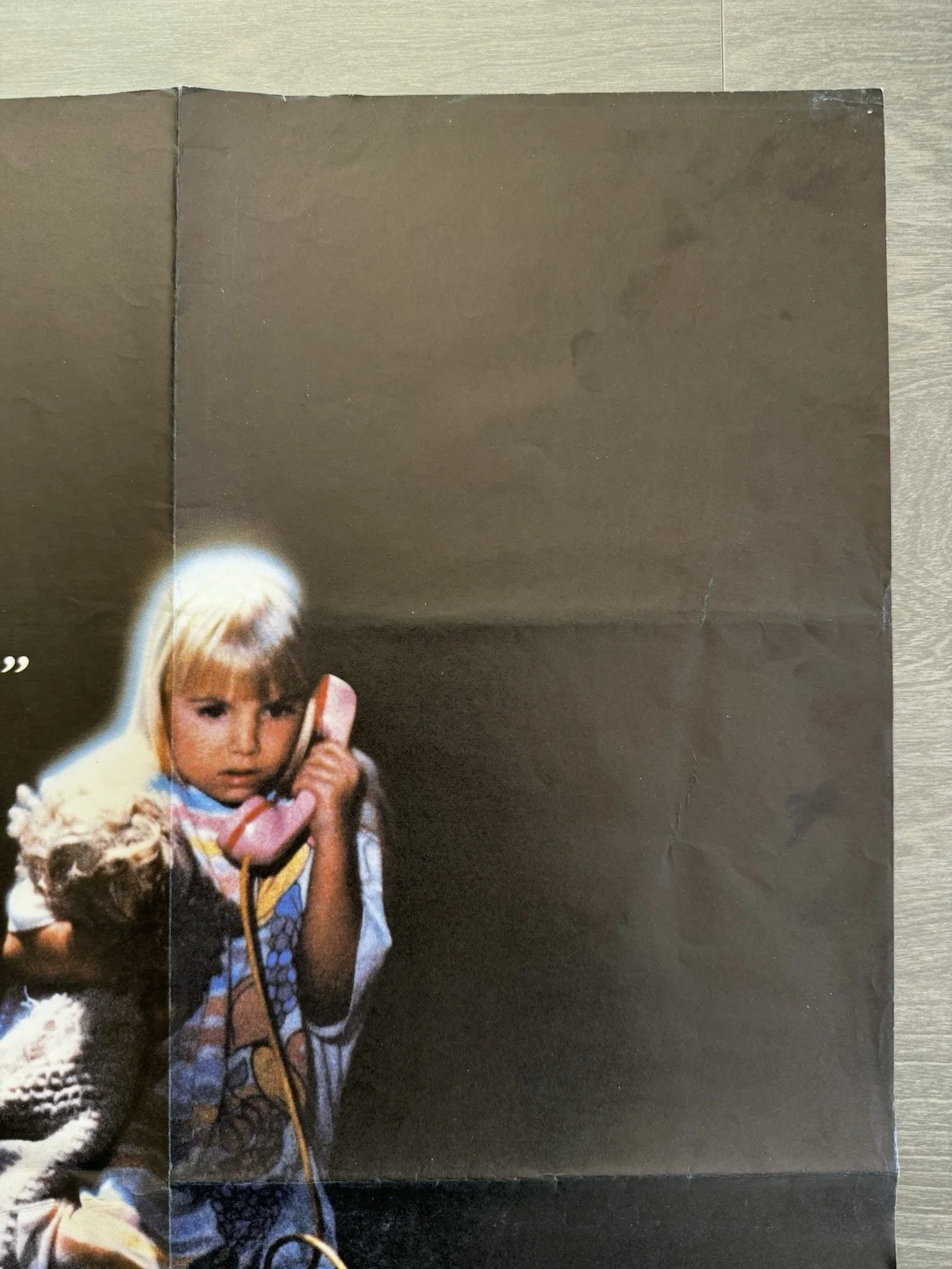 Poltergeist II The Other Side 1986 - Original UK Quad Poster - Horror - Folded, image 3