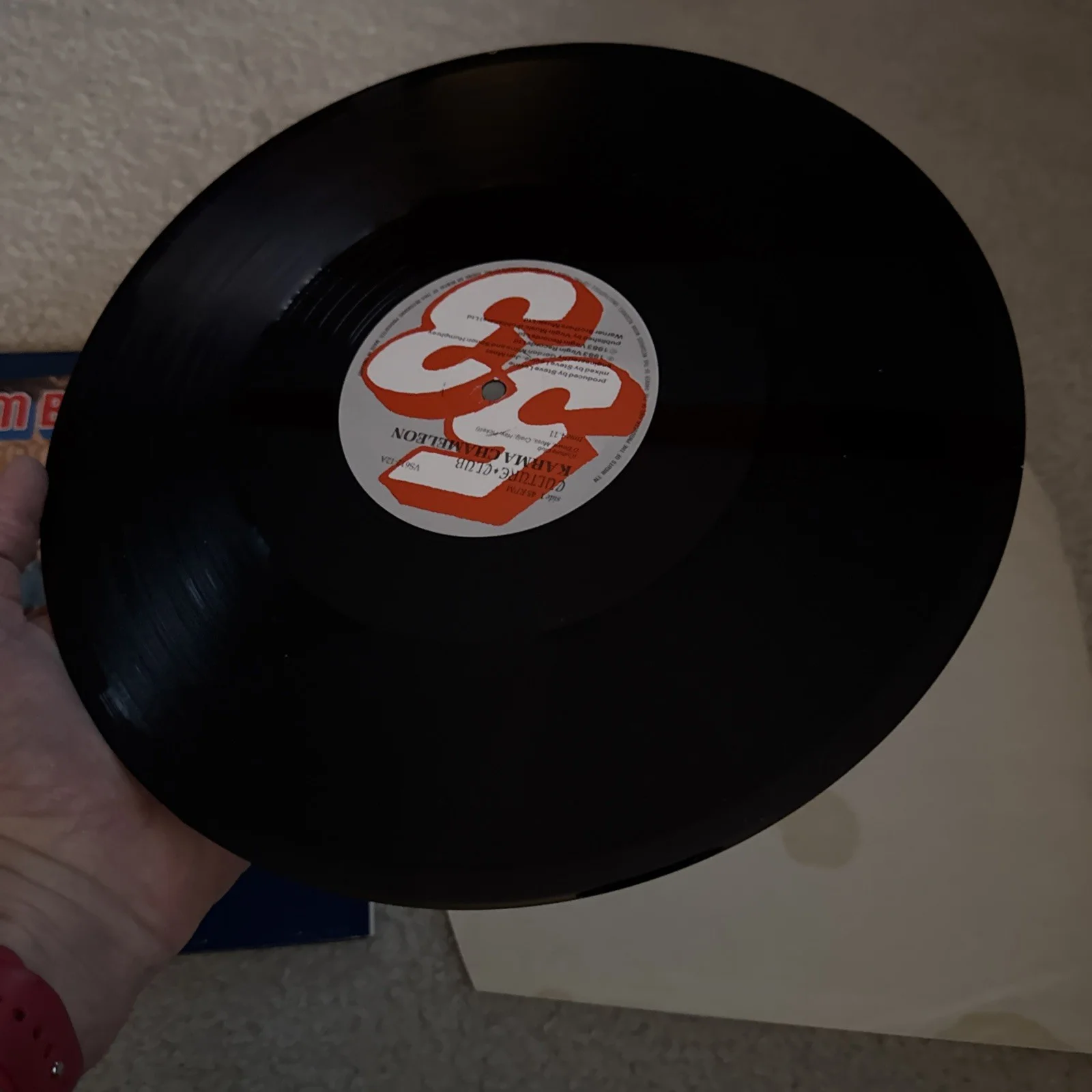 Culture Club Karma Chameleon 12" Maxi Single Vinyl Boy George UK Pressing, изображение 5