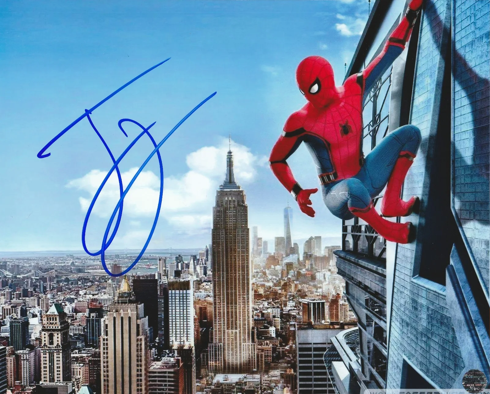 Tom Holland — Tom Holland Signed Autographed Spider-Man 8x10 Photo/COA/Matching Hologram