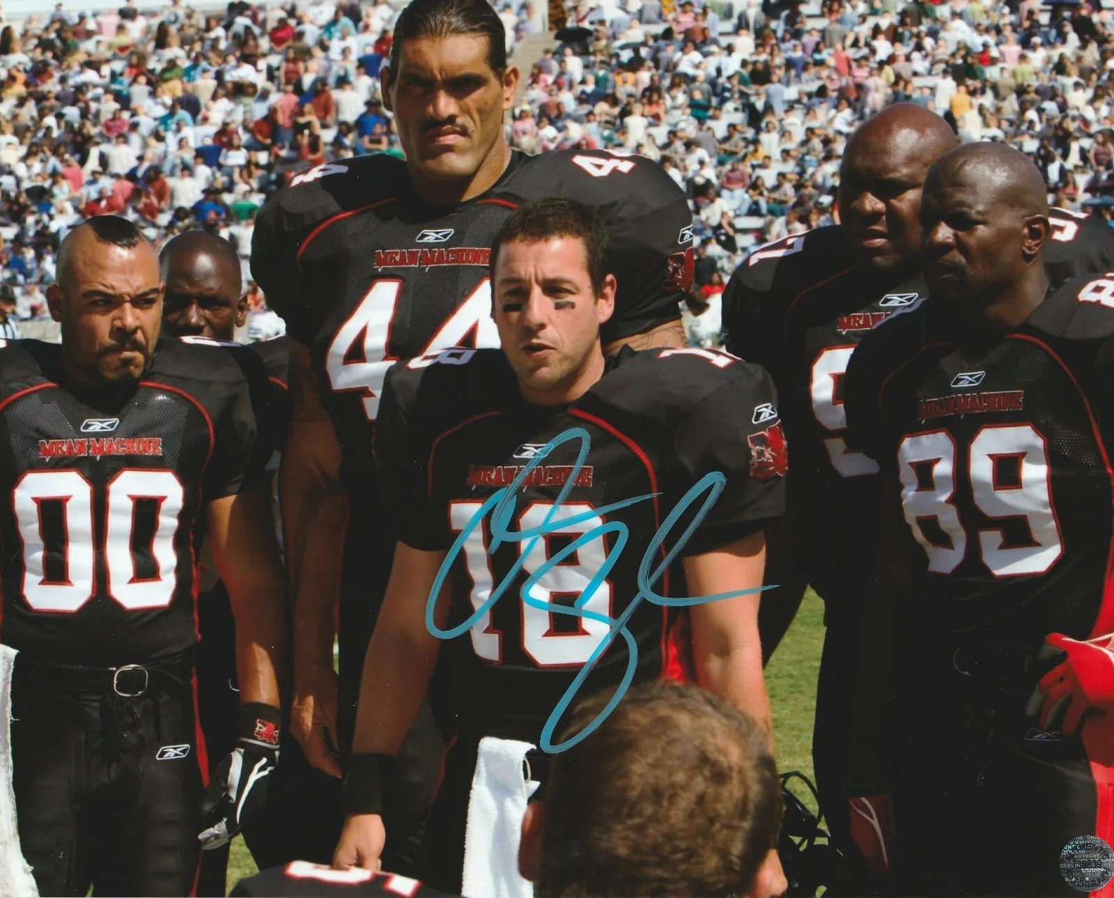 Adam Sandler — Adam Sandler Autographed The Longest Yard 8x10 Photo with COA-Matching Hologram