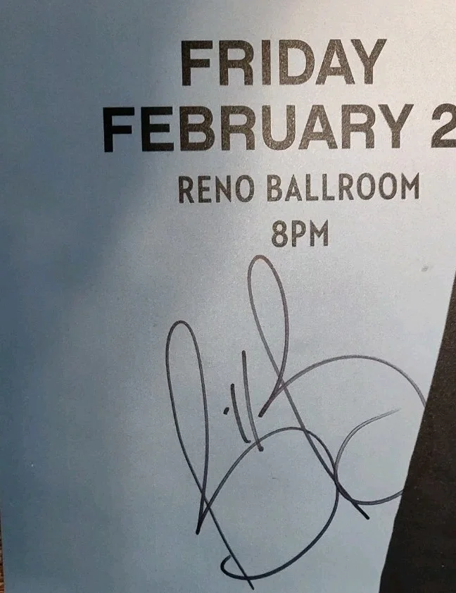 bill burr/ Rick Delia — BILL BURR Signed Casino Lobby Advertising Poster 28x22 Not Paper! Acrylic PVC?, изображение 4