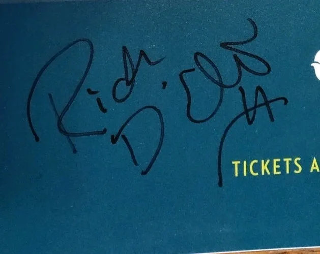 bill burr/ Rick Delia — BILL BURR Signed Casino Lobby Advertising Poster 28x22 Not Paper! Acrylic PVC?, изображение 5