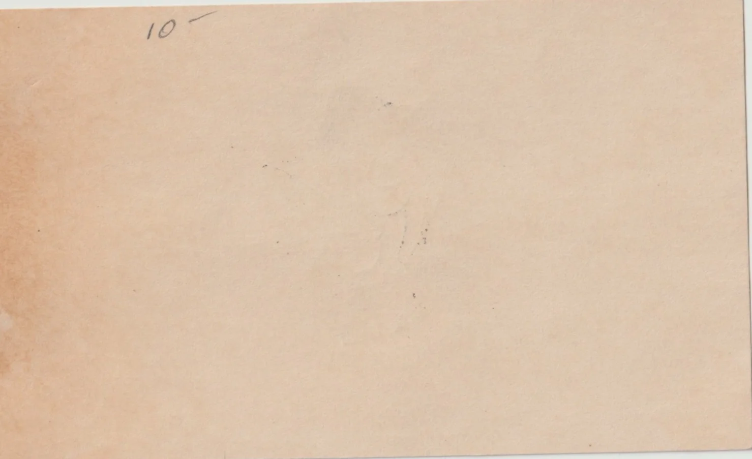 Harold Peary — Great Gildersleeve Harold Peary Film Card Autographed for my Husband 1947 3"x5", изображение 2