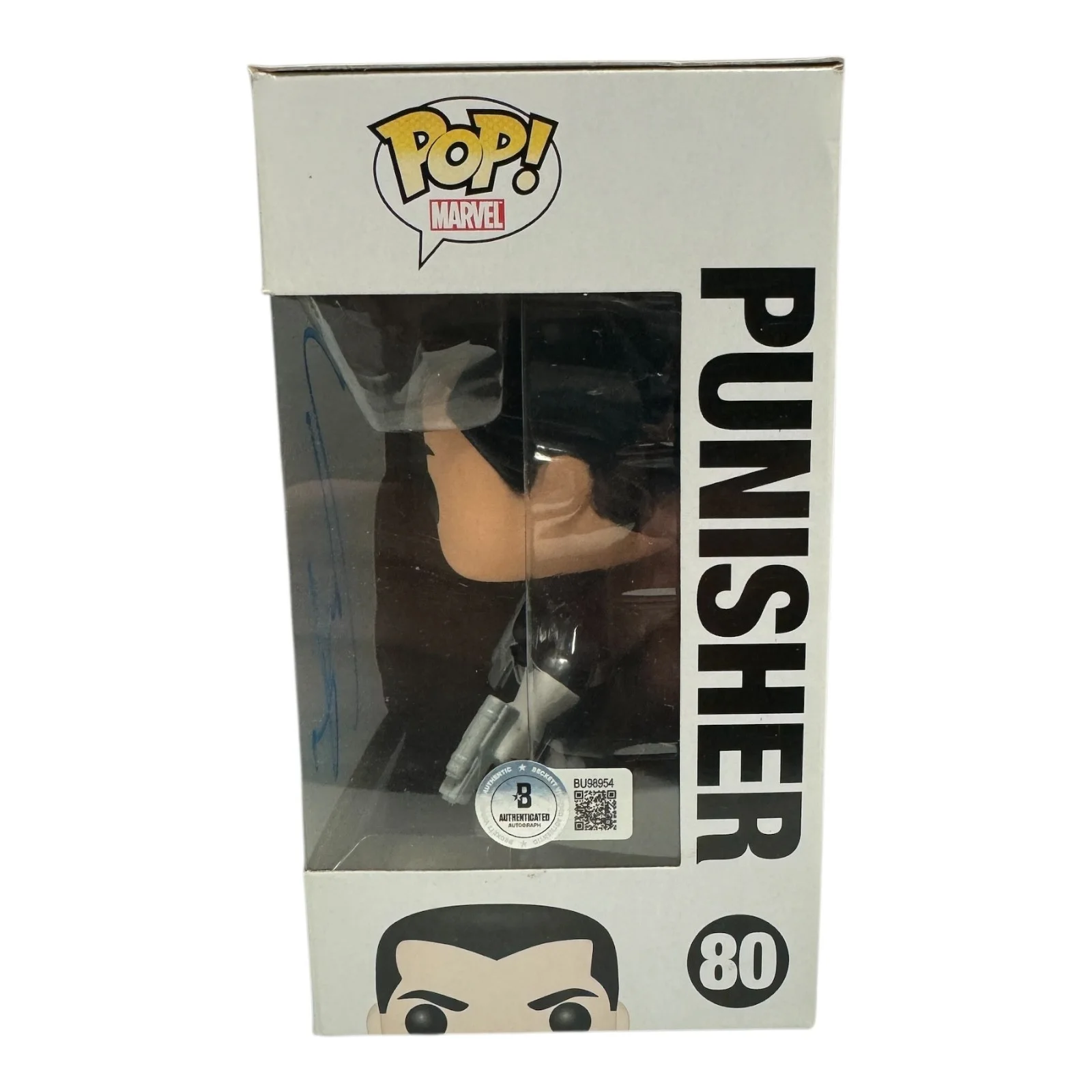 THOMAS JANE — THOMAS JANE SIGNED AUTOGRAPH THE PUNISHER FUNKO POP 1485 BECKETT BAS, изображение 2