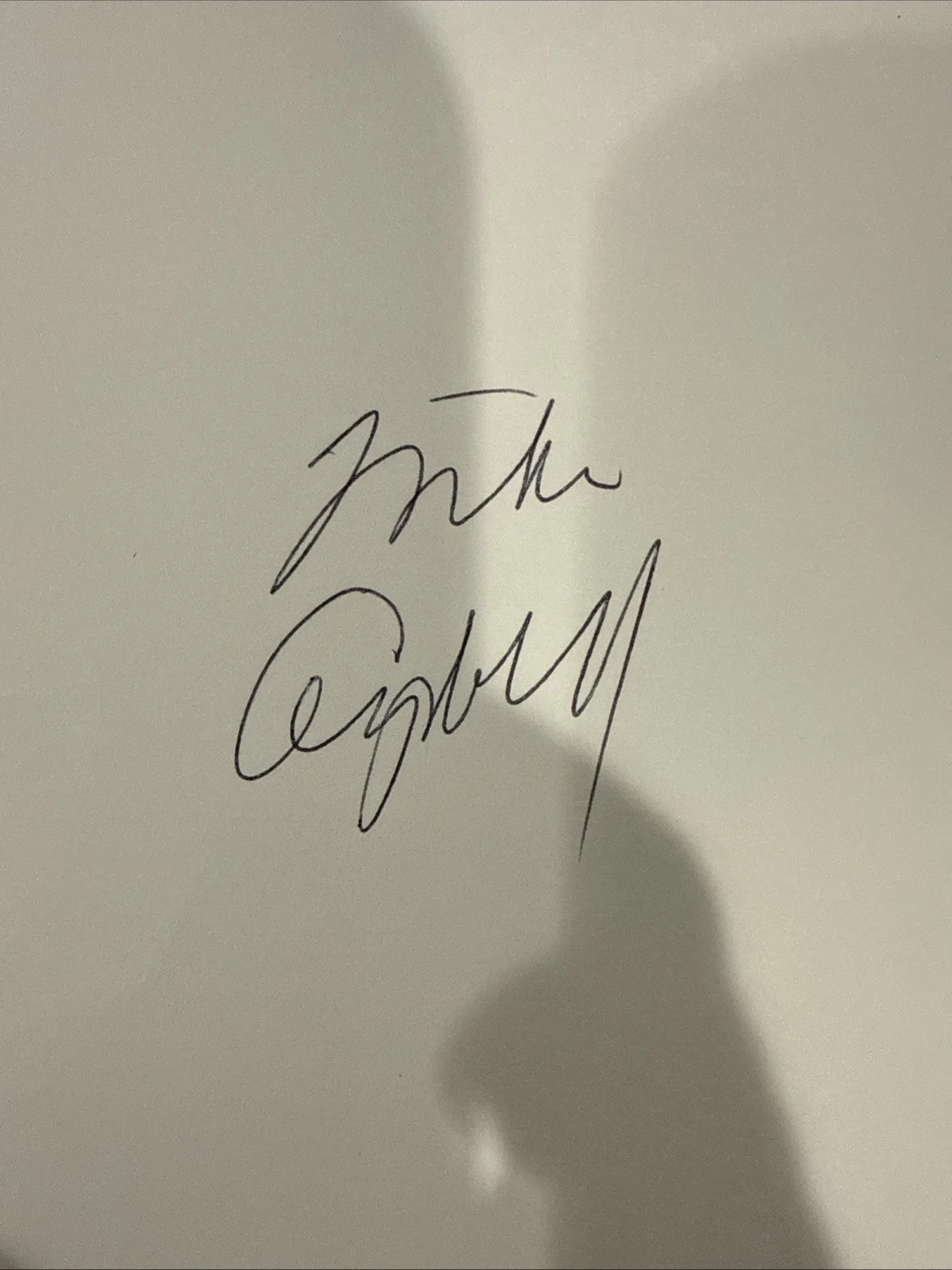 MIKE CAMPBELL Signed “Heartbreaker” Book Tom Petty The Heartbreakers Autograph, image 3