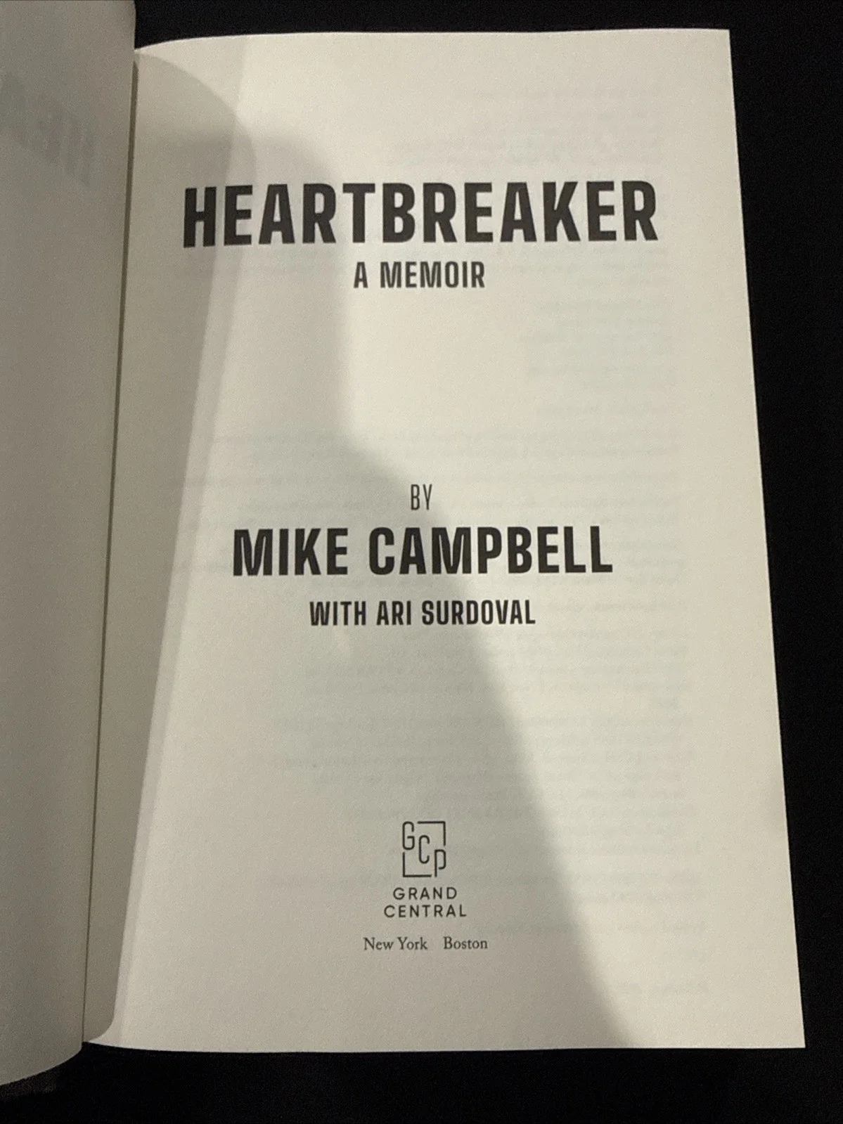 MIKE CAMPBELL Signed “Heartbreaker” Book Tom Petty The Heartbreakers Autograph, image 4