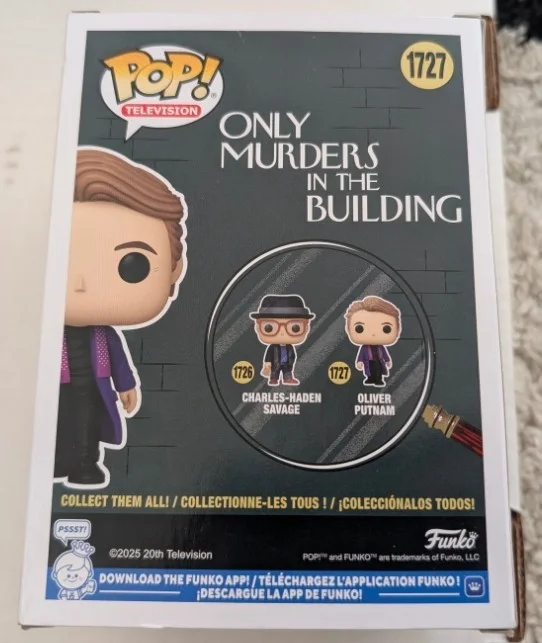 MARTIN SHORT signed FUNKO POP Only Murders in the Building SWAU OLIVER PUTNAM, изображение 3