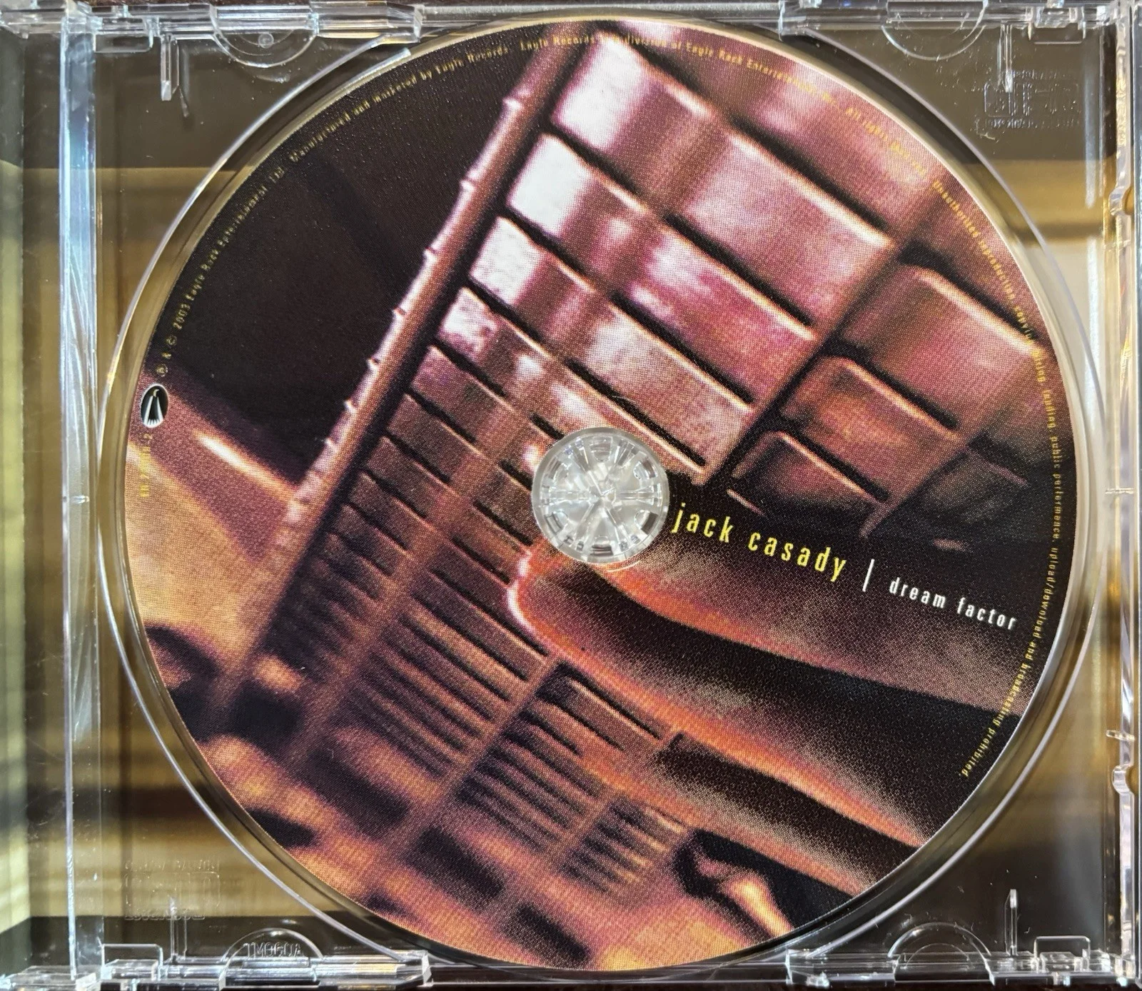 Jack Casady SIGNED Dream Factor CD & Booklet Original Autographed, image 2